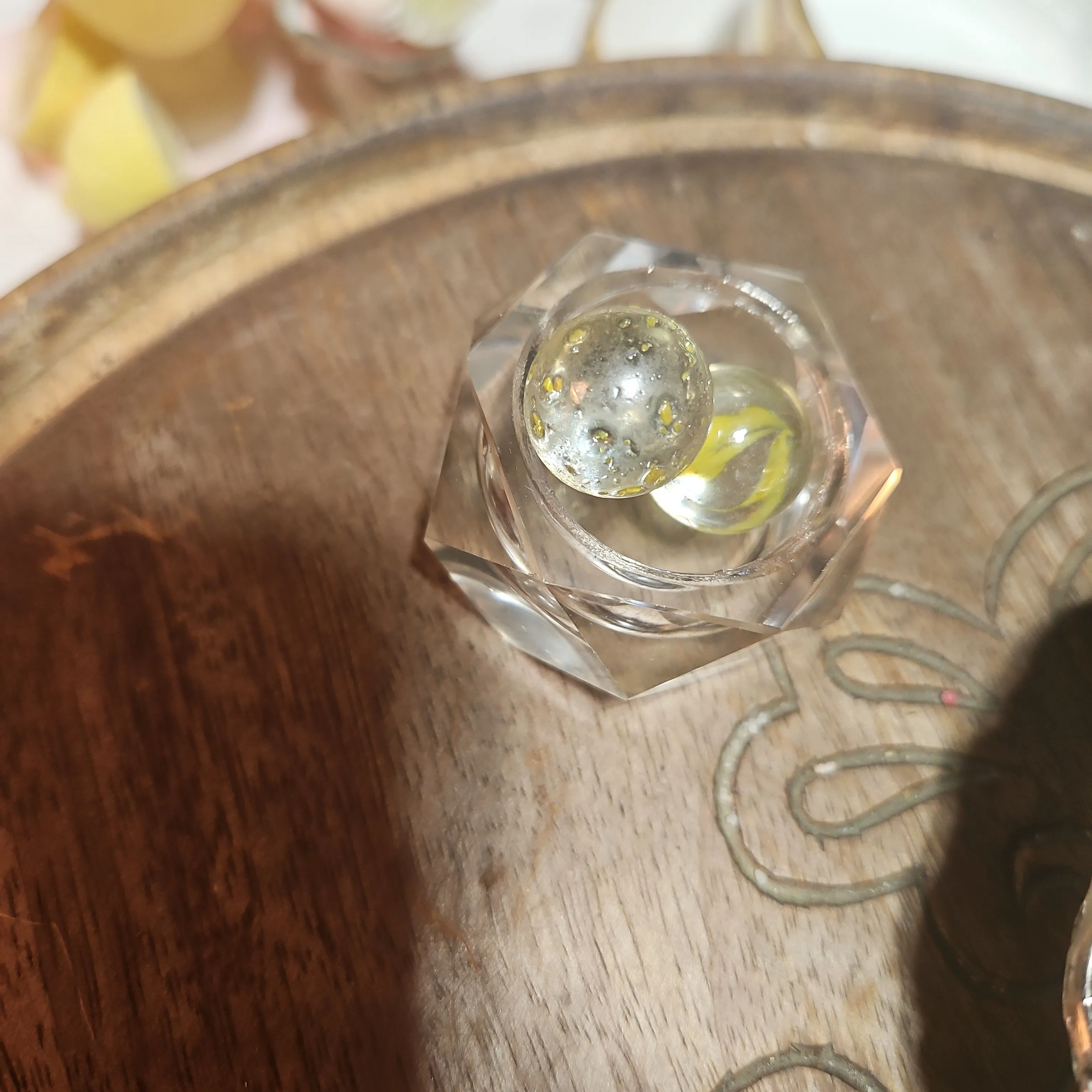 Product image for Salt cellar with 2 random marbles