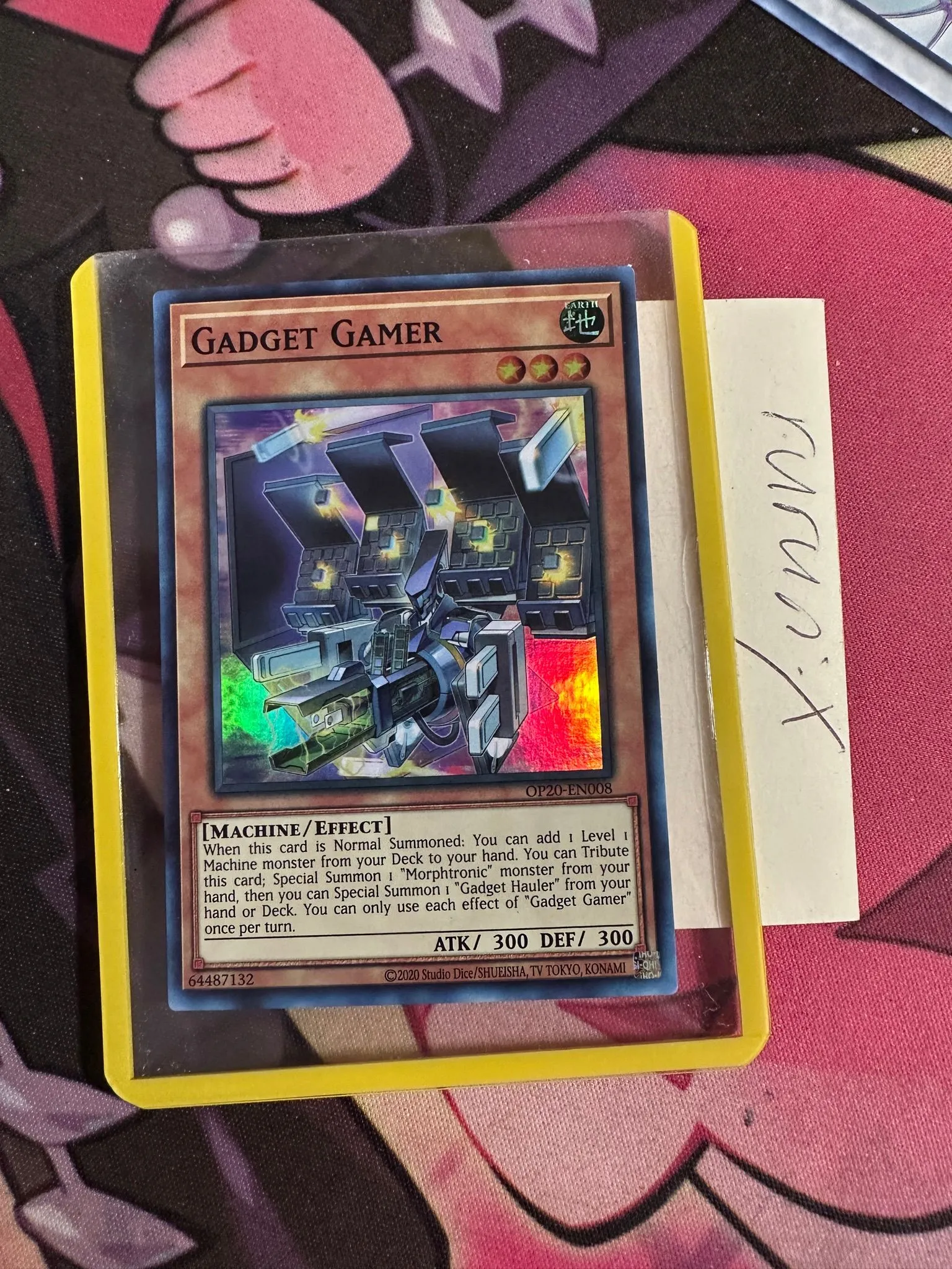 Yugioh Gadget Gamer OP20-EN008 Super Rare OTS Tournament Pack 20 (OP20)   Whatnot: Shop, Sell, Connect