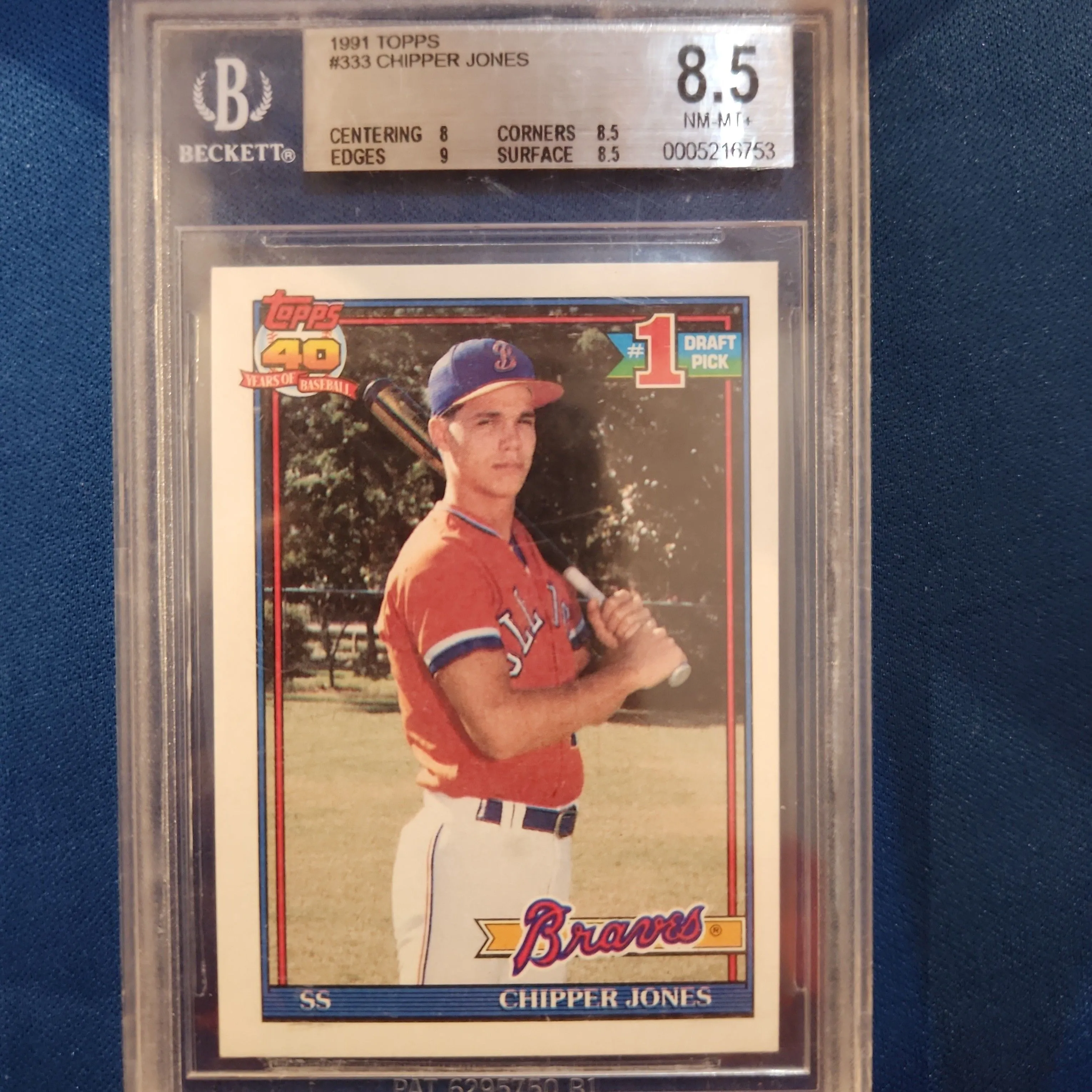 Product image for 1991 Topps Jones RC