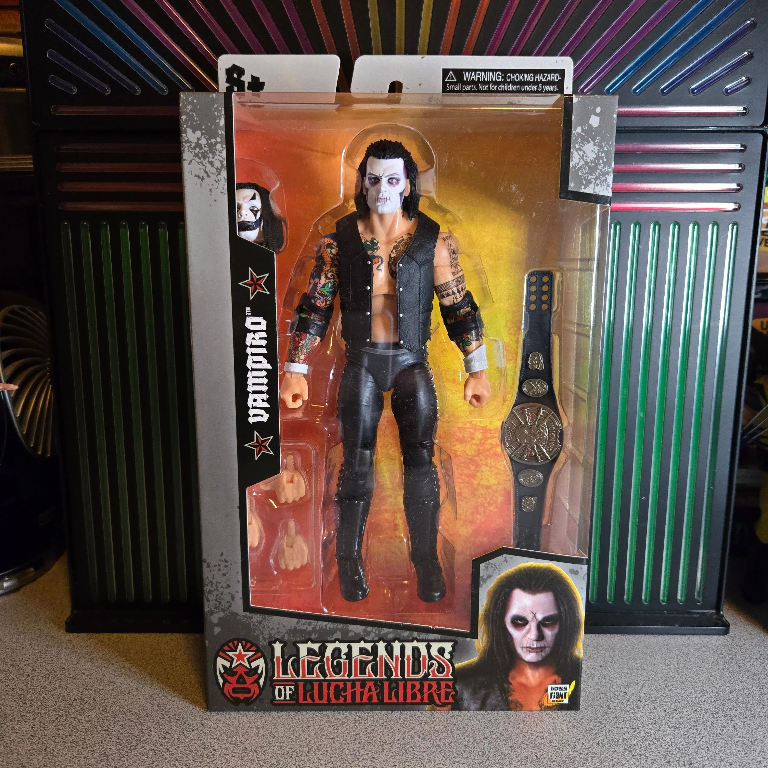Product image for Legends of Lucha Libre VAMPIRO Premium Figure Boss Fight Studios 