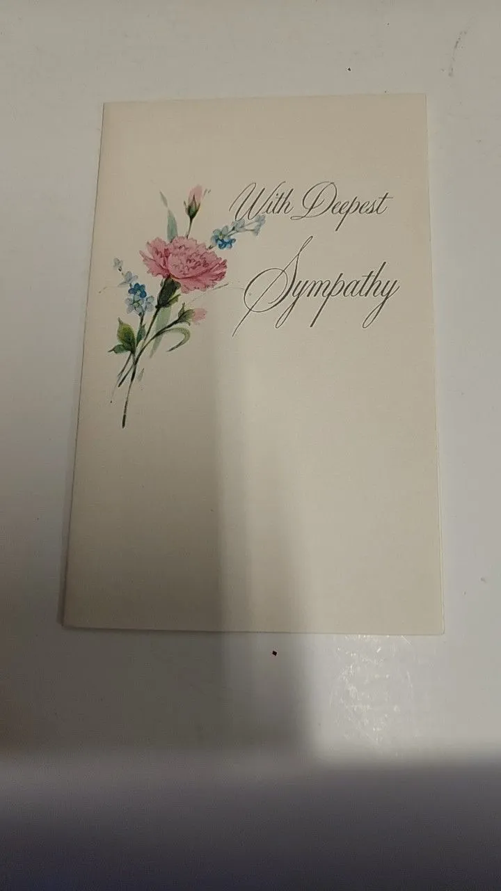 Product image for Sympathy card
