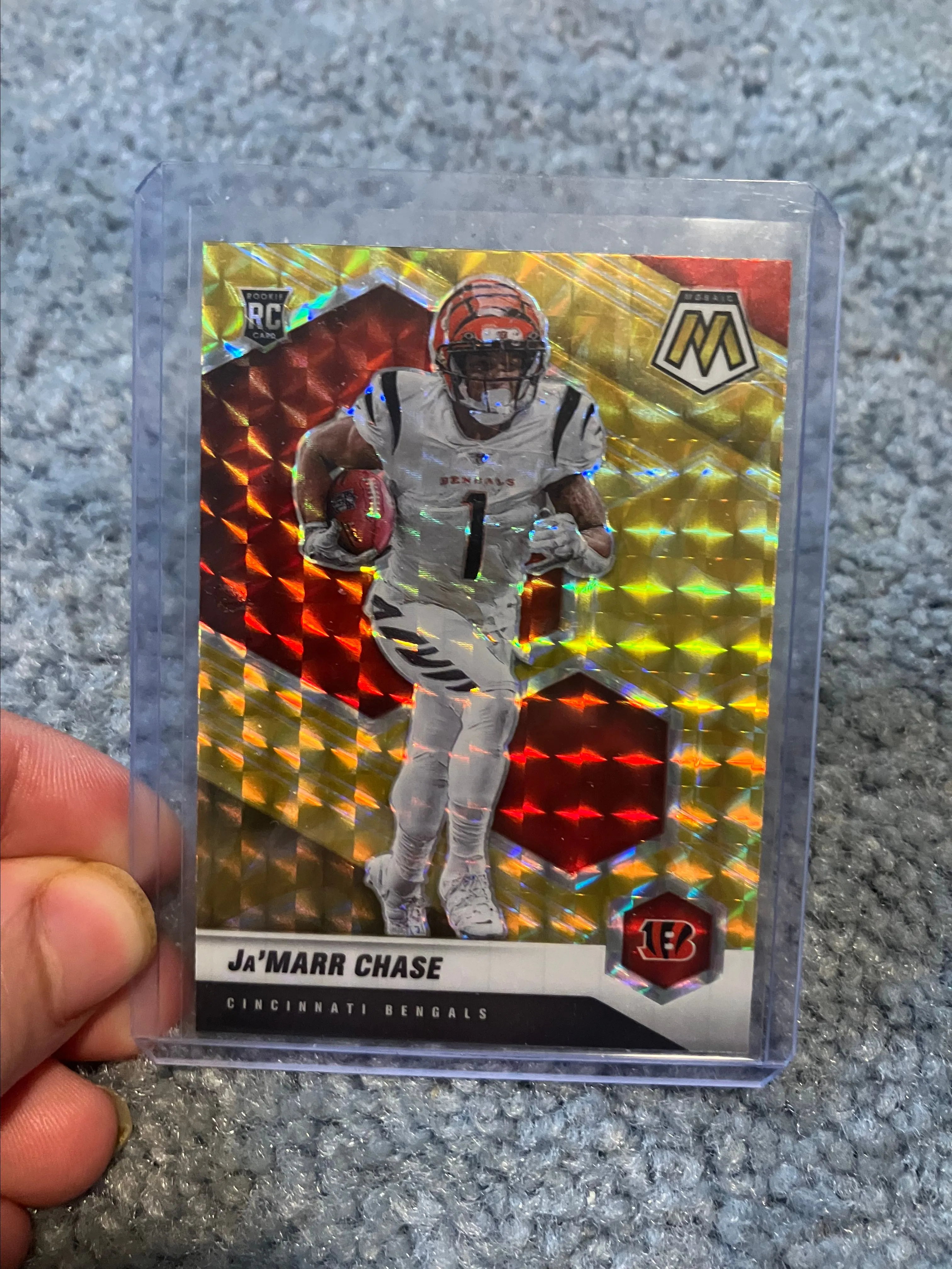 Product image for j chase yellow rookie