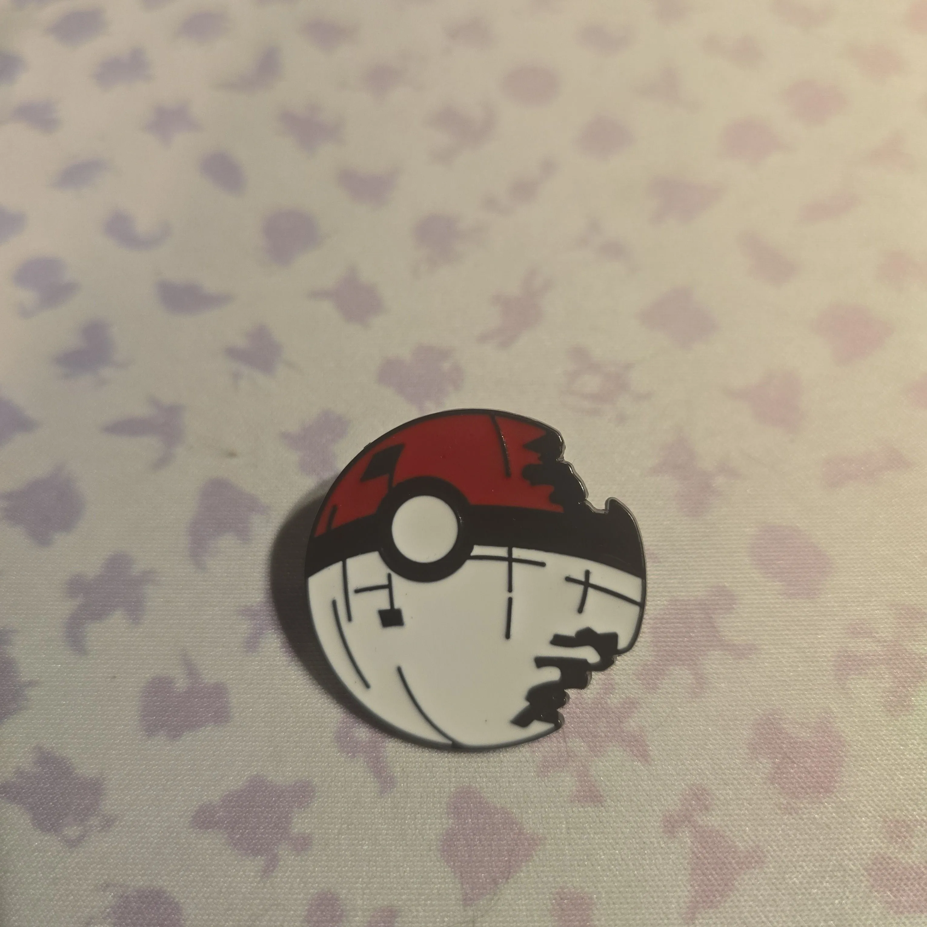 Product image for Pokemon DEATHSTAR pokeball pins