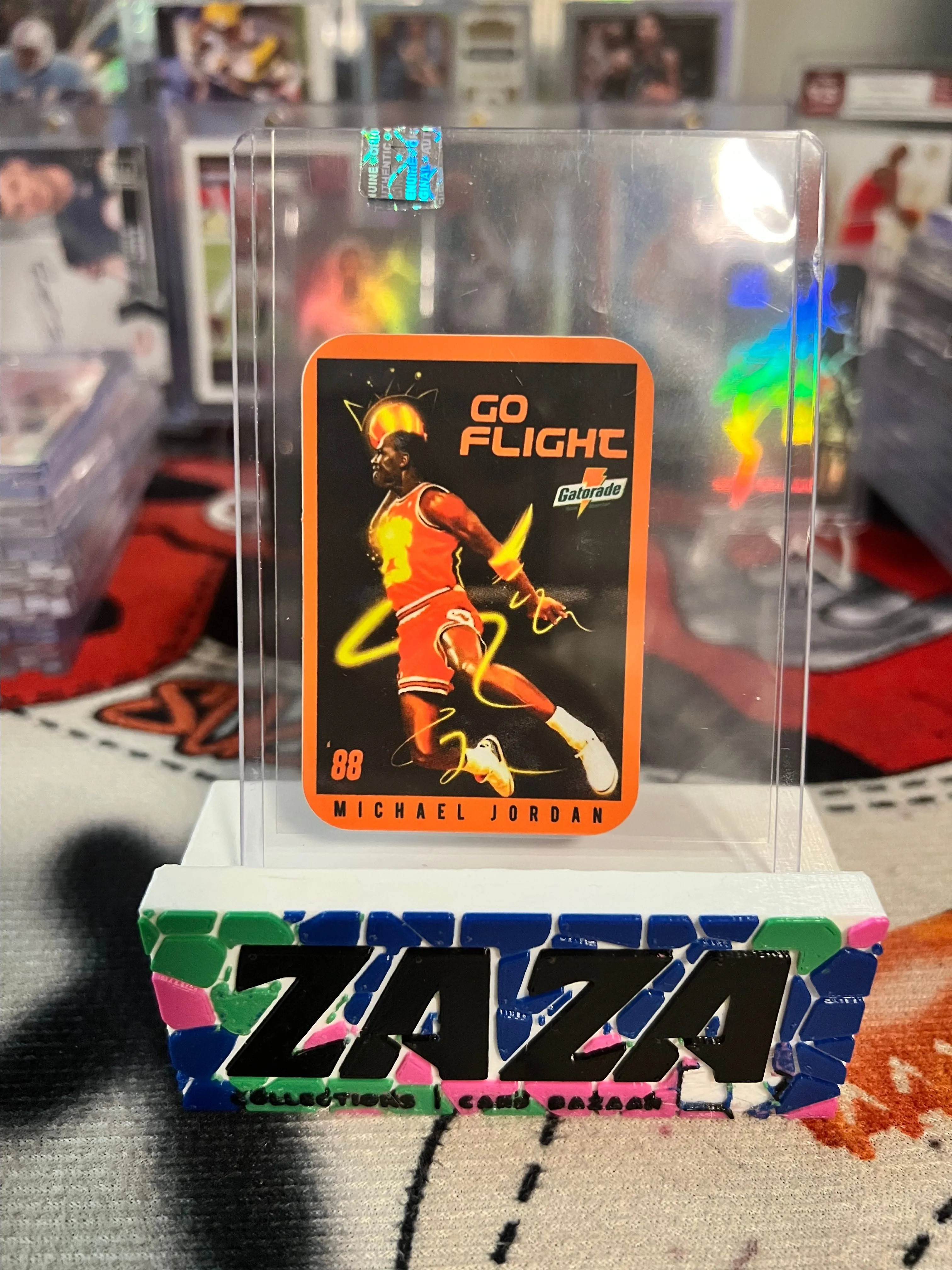 Product image for 1988 MICHAEL JORDAN Go Flight Nike Gatorade Slam Dunk Champion Bulls GOAT SEALED