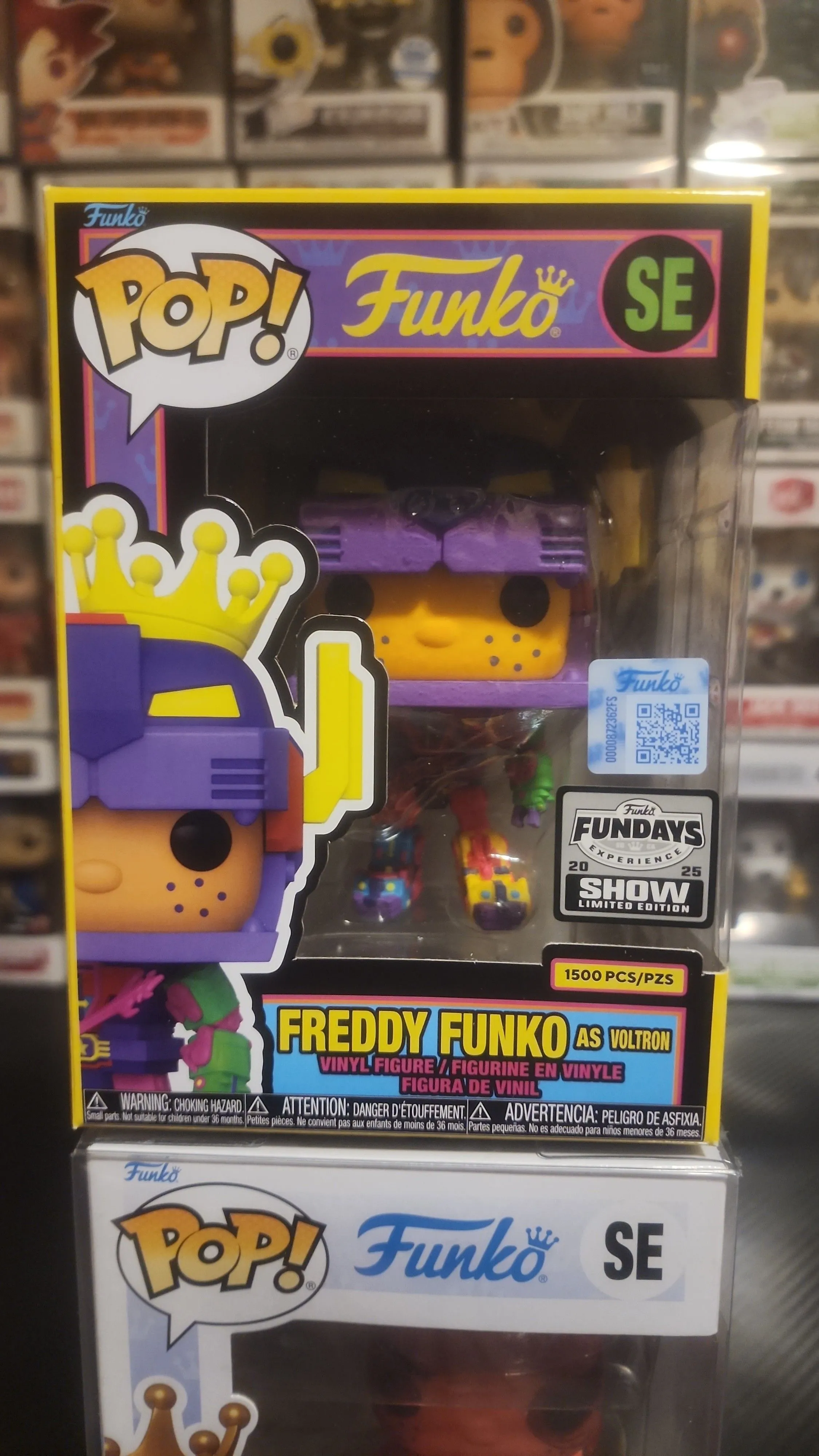 Product image for Freddy Funko as Voltron Black Light