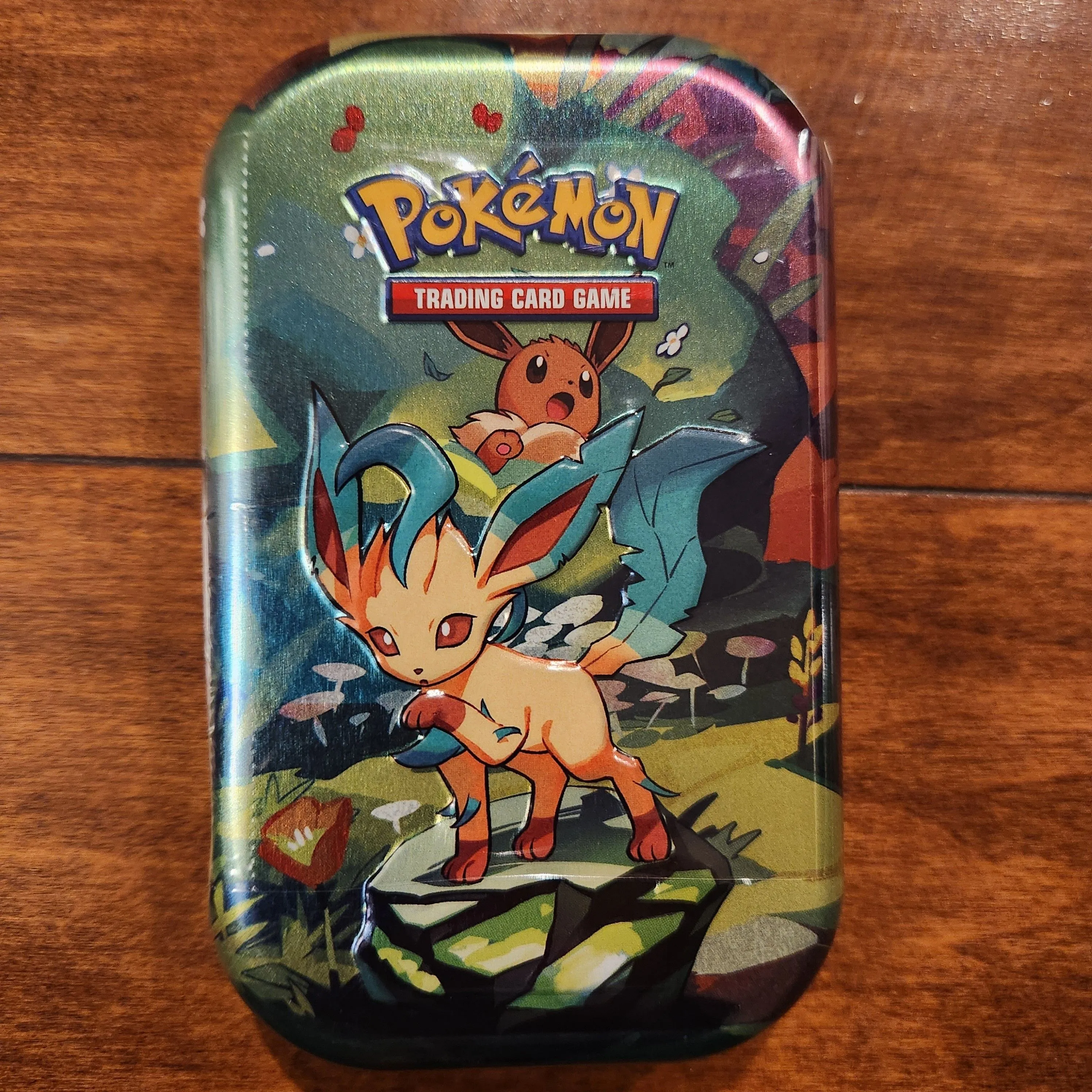 Product image for Pokemon Prismatic Evolutions Mini Tin [Leafeon]