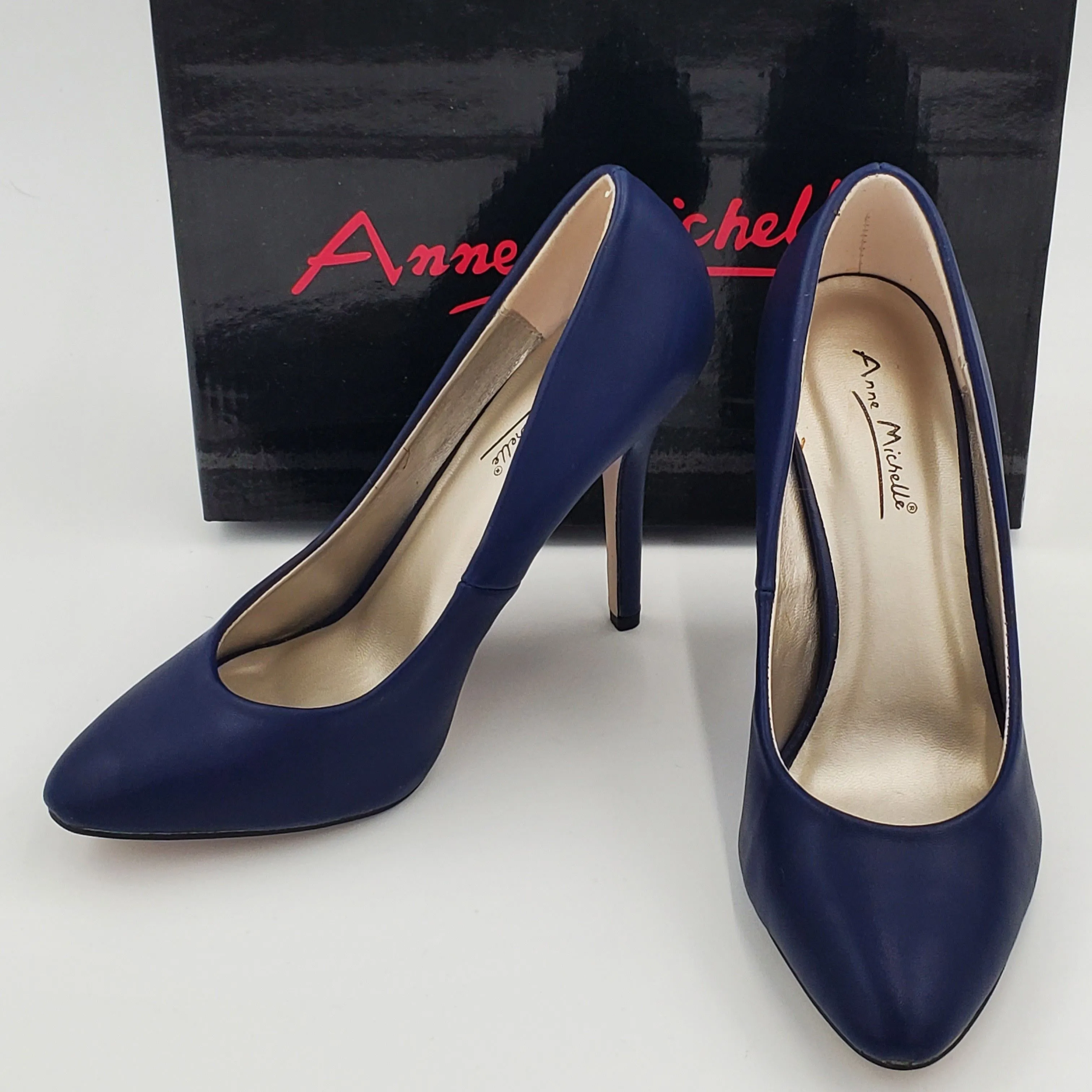 Product image for Anne Michelle Women's navy heels