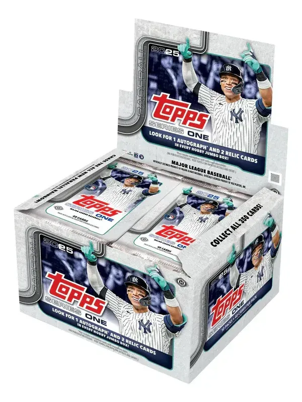 Product image for 2025 Topps Baseball Series 1 Jumbo Hobby Box