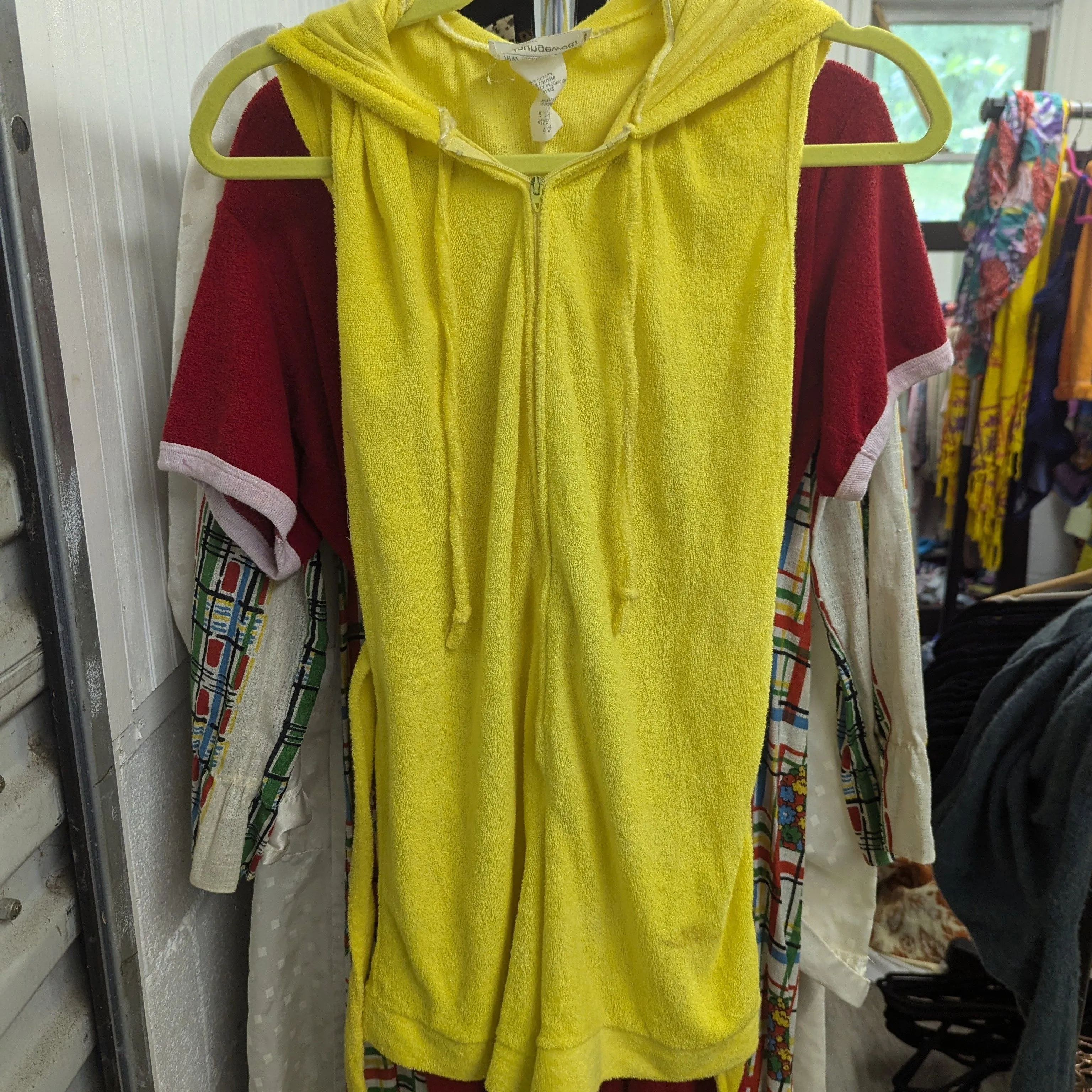 Product image for Yellow Terry Romper
