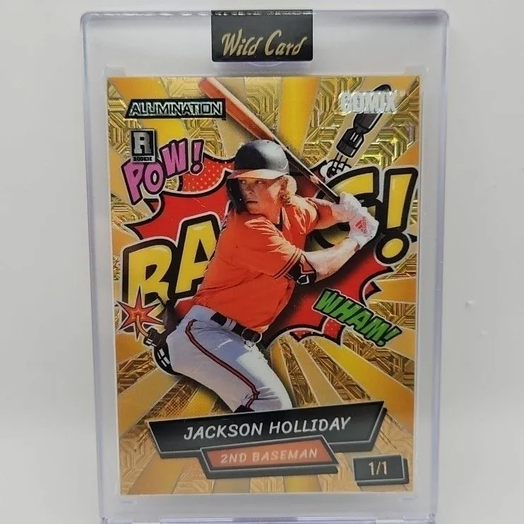 Product image for Jackson Holliday 1/1 gold mojo comix box hit