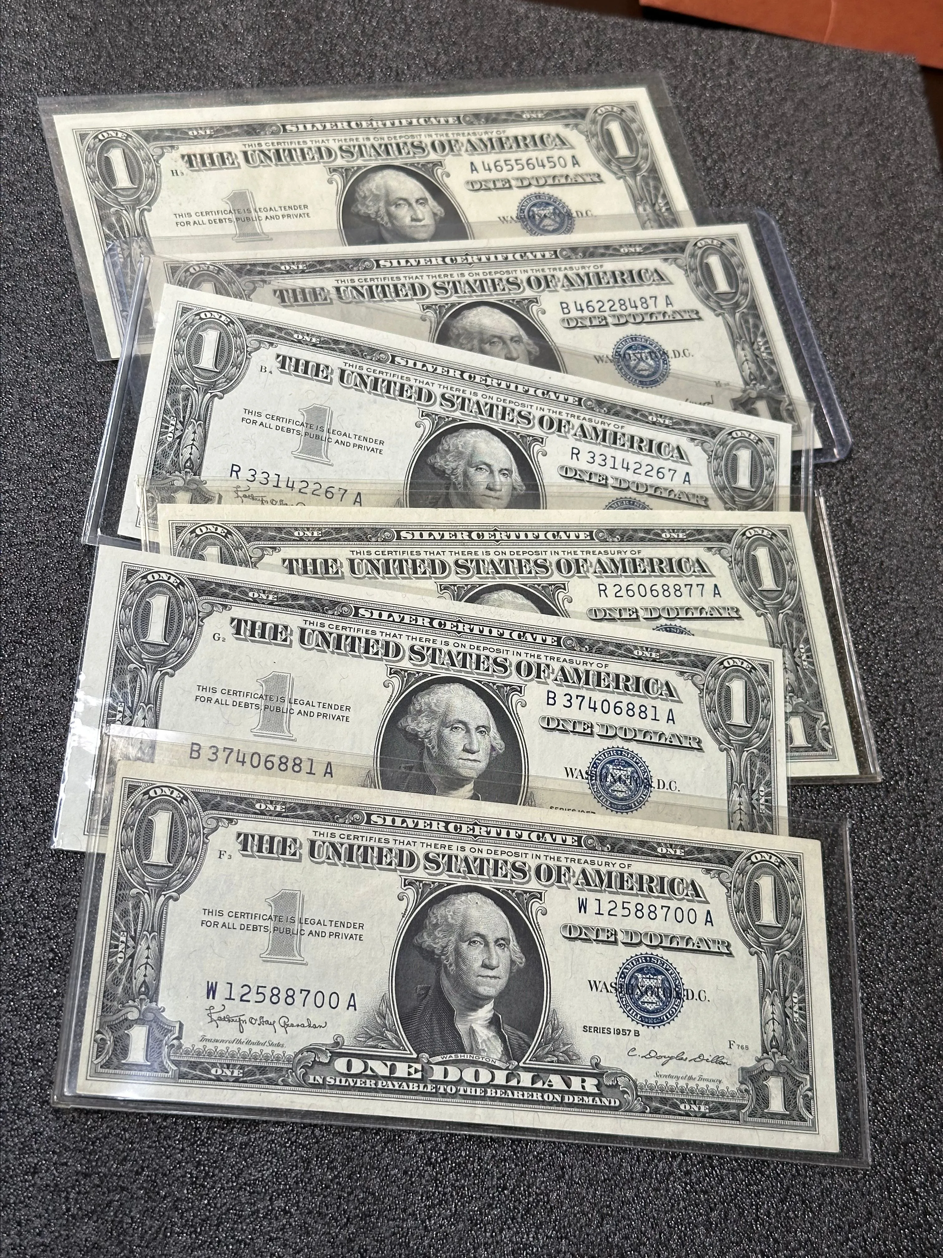 Product image for UNC silver certificates
