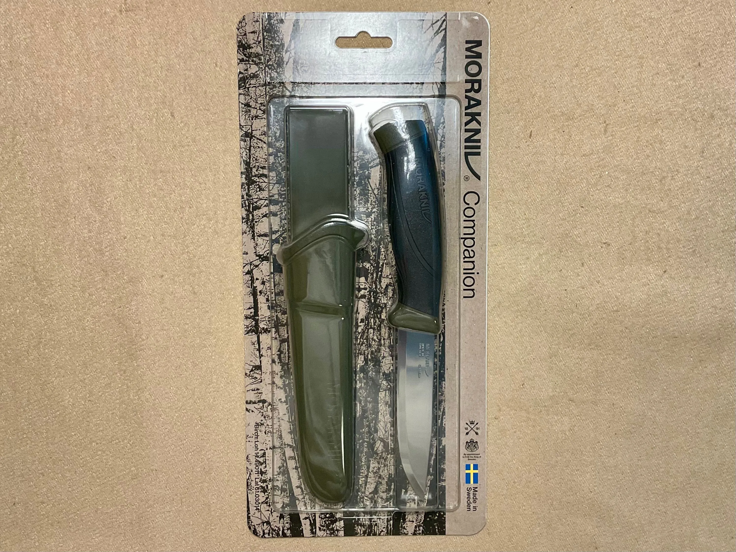 Product image for Morakniv Companion C Fixed Blade Packaged