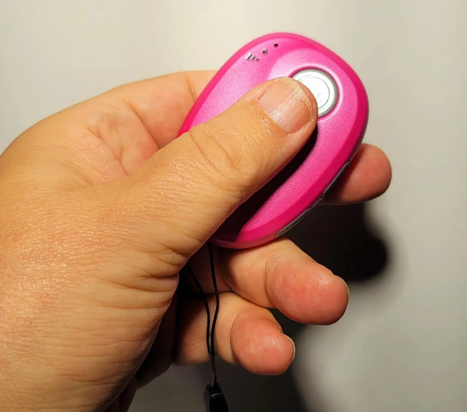 Product image for SkyAngel~Wave | Mobile Cellular Alert | Fall Detection | Waterproof | Call and Speak to 911 | No Subscription | No Cellphone Needed (Fuchsia)