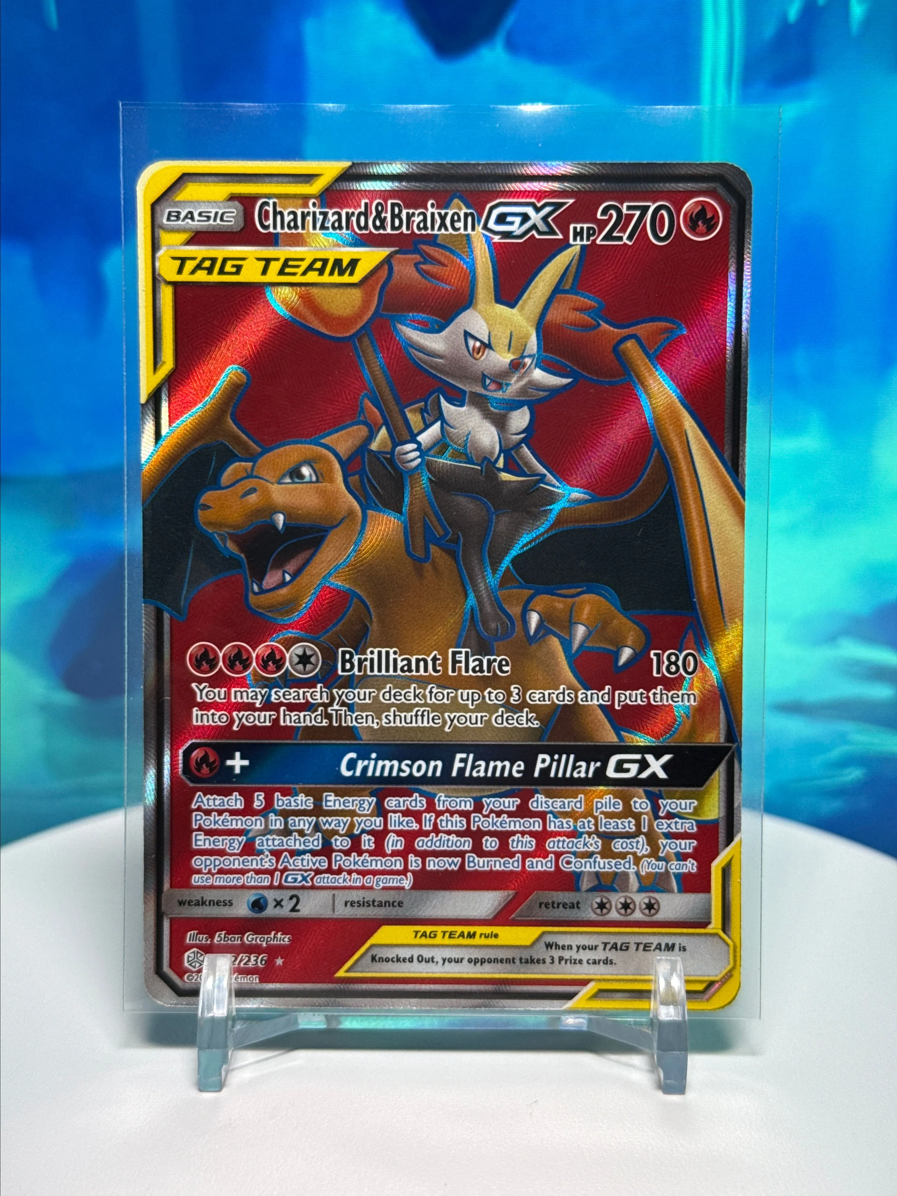 Charizard & Braixen GX (Full Art)  Whatnot: Shop, Sell, Connect