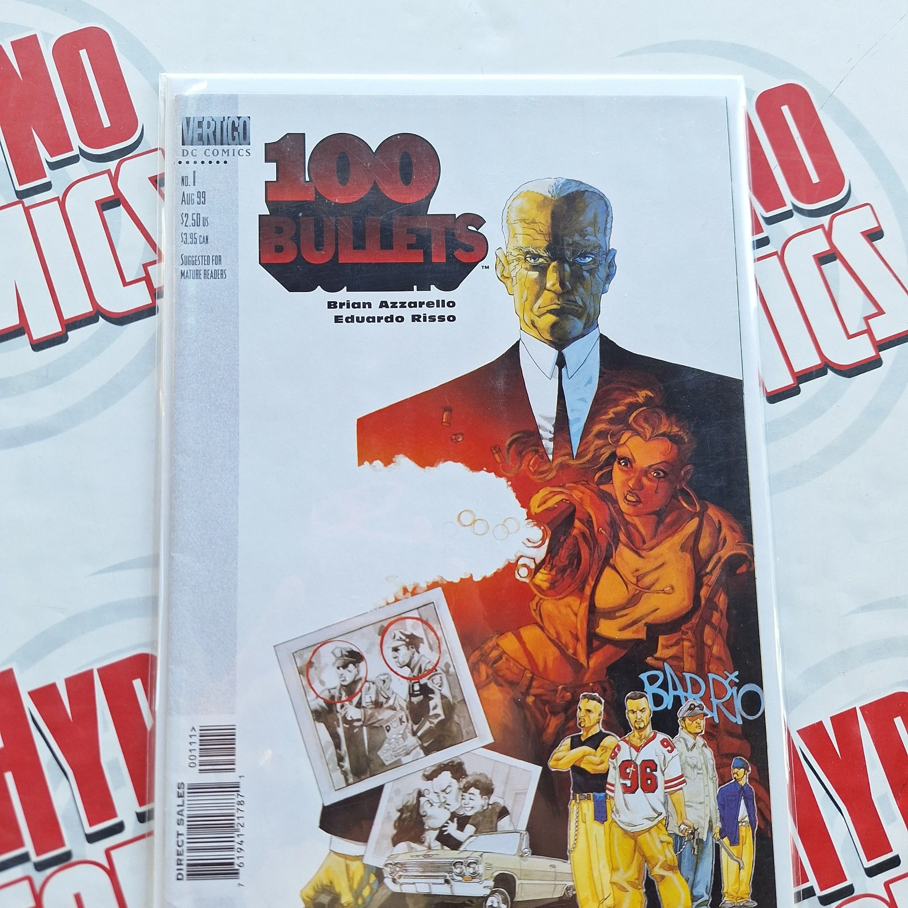 Product image for 100 Bullets #1 (1999) 1st App Agent Graves Vertigo Comics 1st print