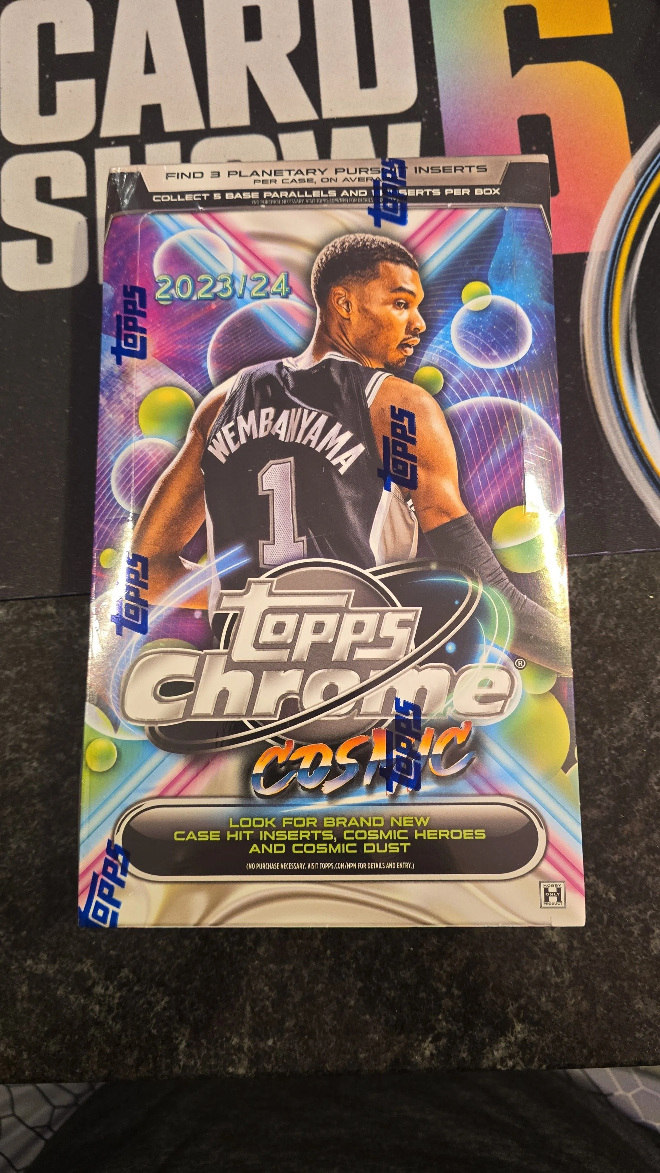 Product image for 2023/24 Topps Chrome Cosmic hobby box