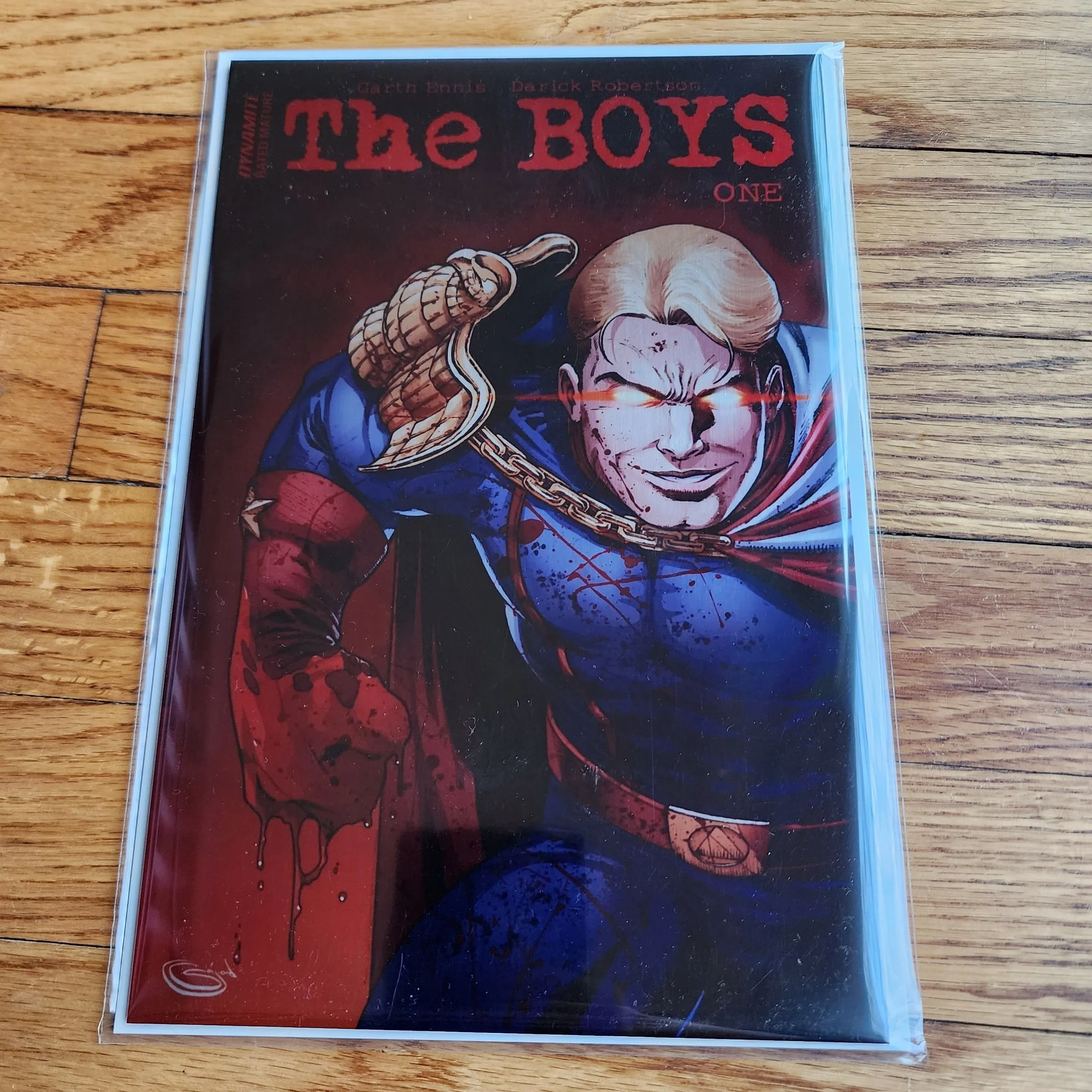 Product image for The Boys #1 Sajad Shah Metal Cover
