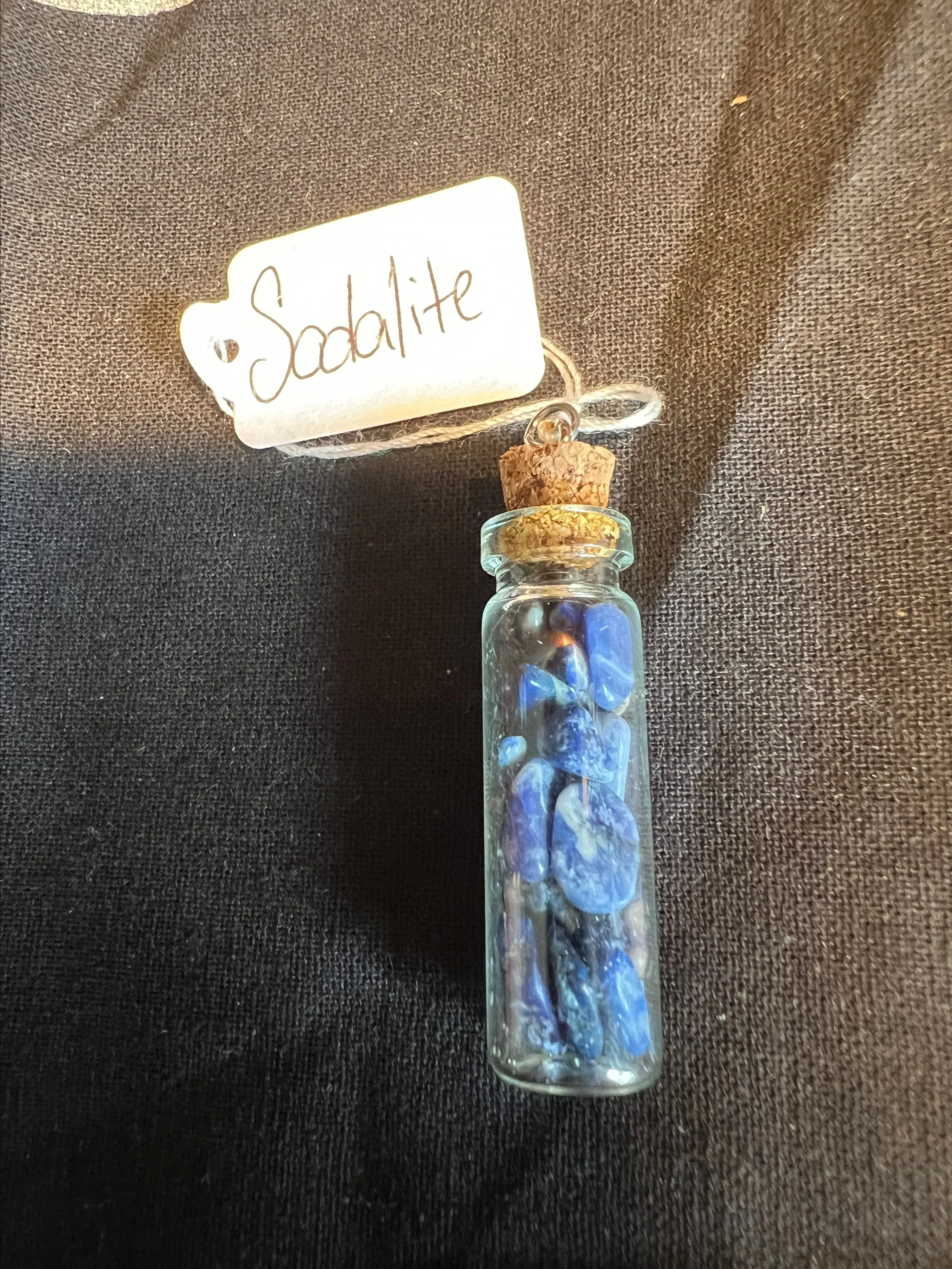 Product image for Sodalite jar pendant