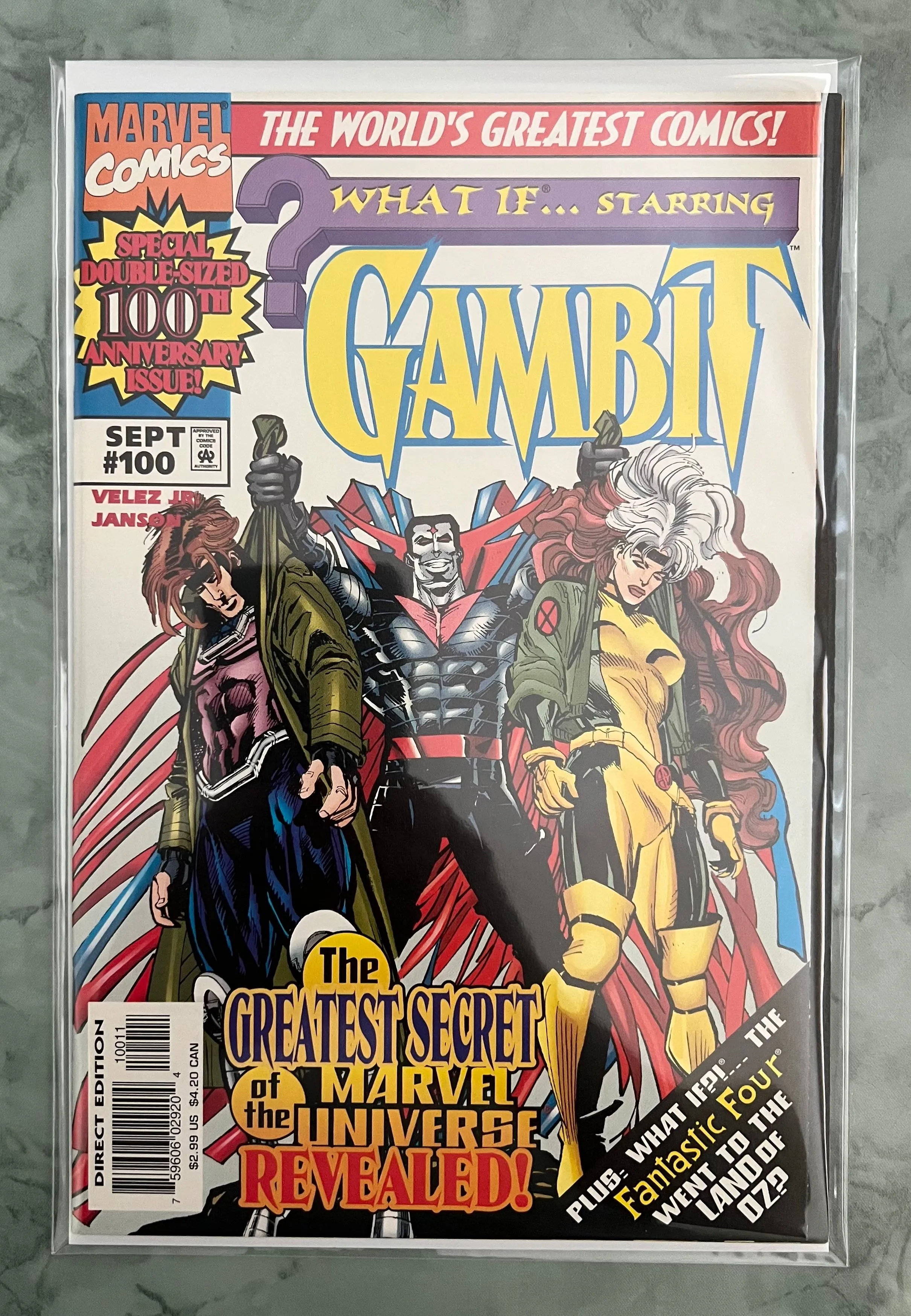 Product image for WHAT IF 100 GAMBIT FANTASTIC FOUR 1997