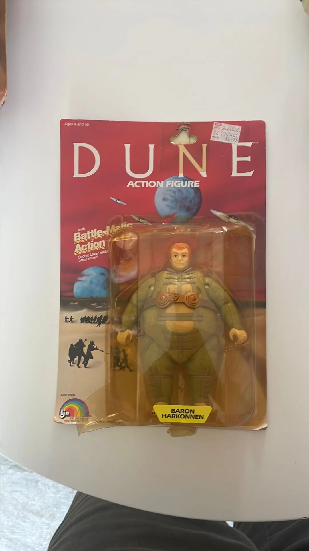Product image for 1984 LJN Toys - DUNE The Movie Action Figure Baron Harkonnen