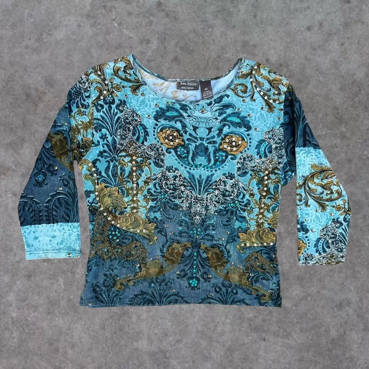 Product image for 90s Blue Graphic Top