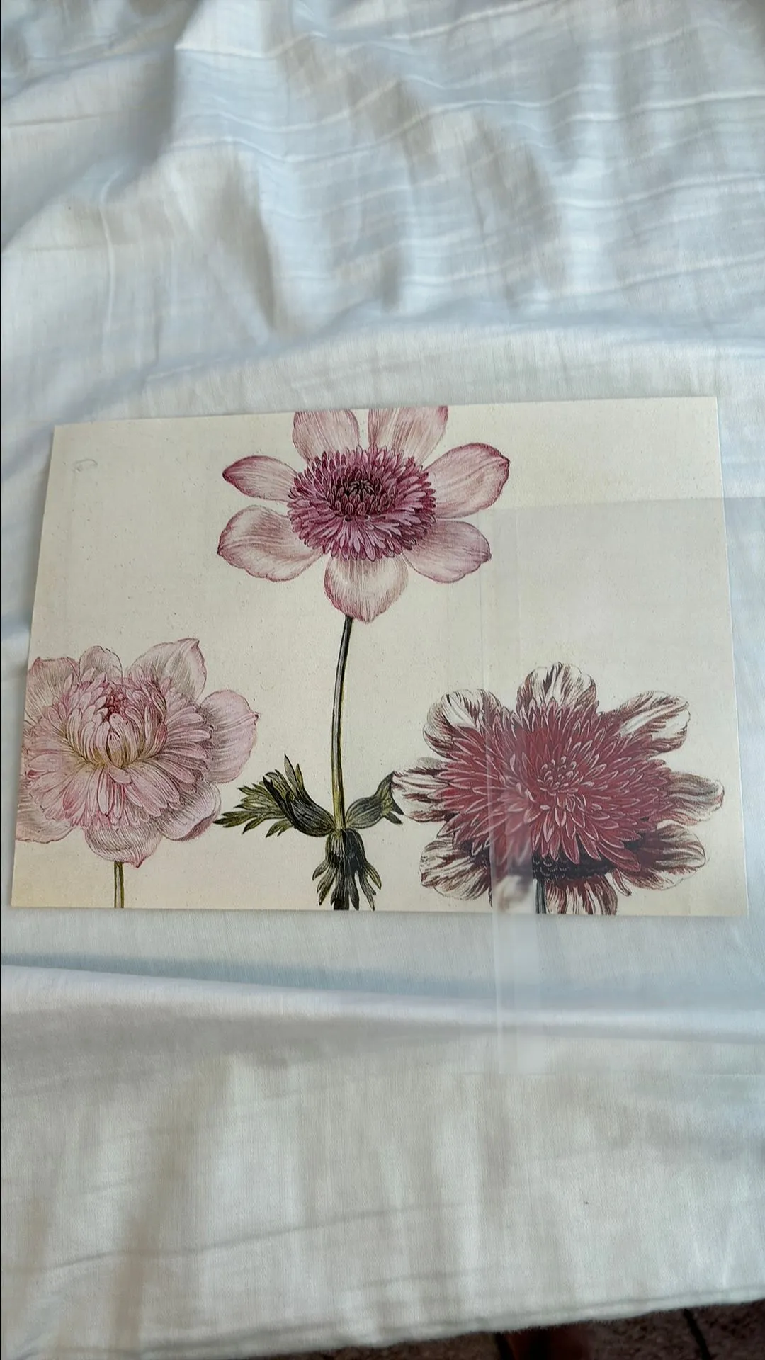 Product image for Art book flowers with stickers