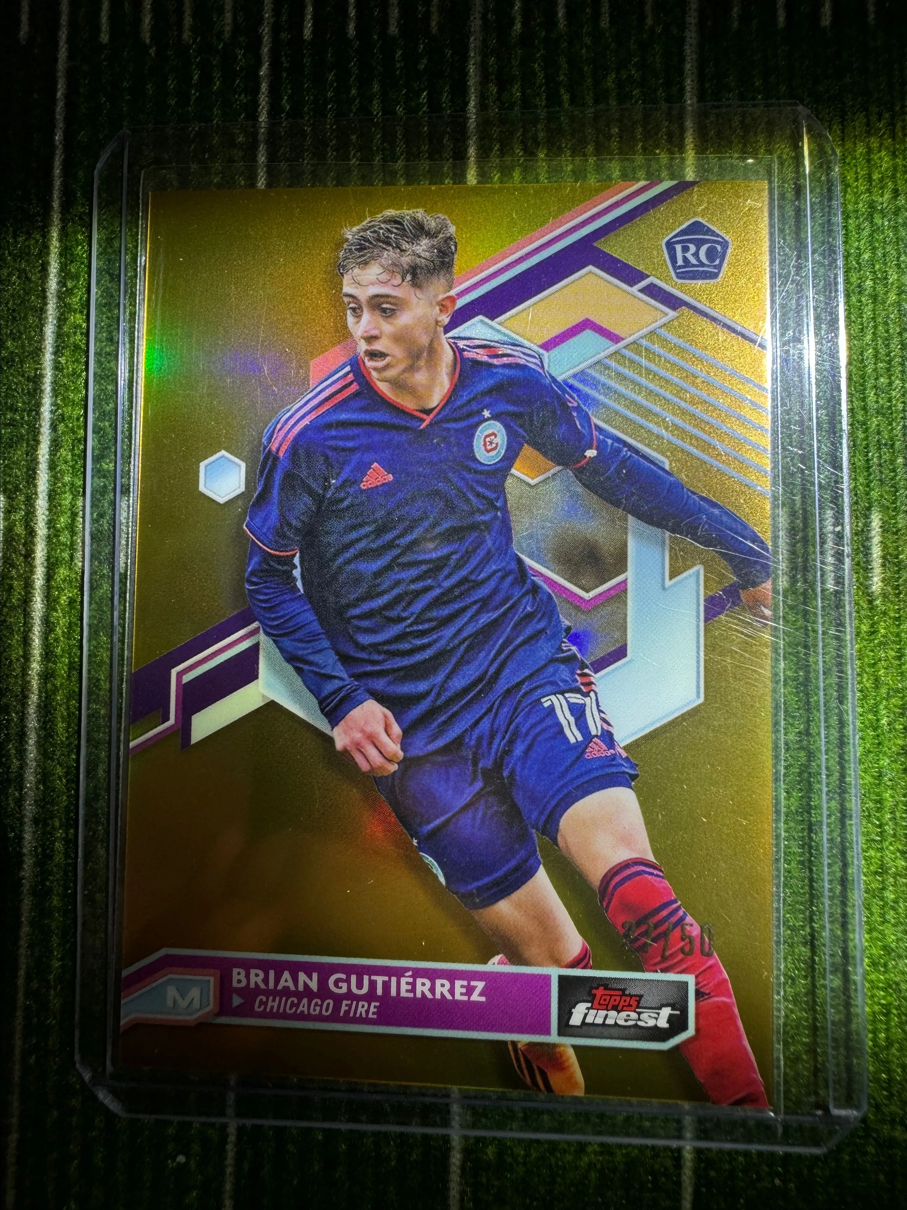 Product image for Brian Guiterrez /50 Topps Finest