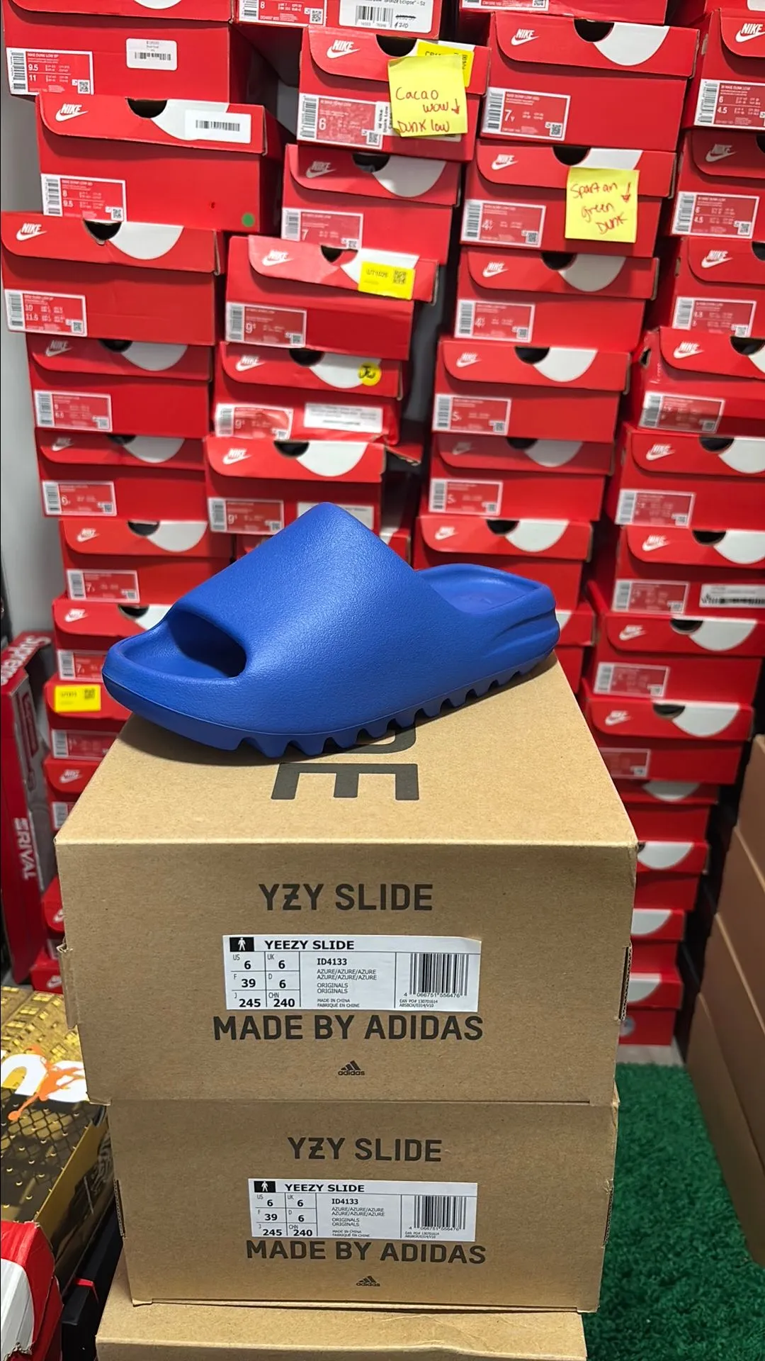 Product image for Yeezy azure slide size 6