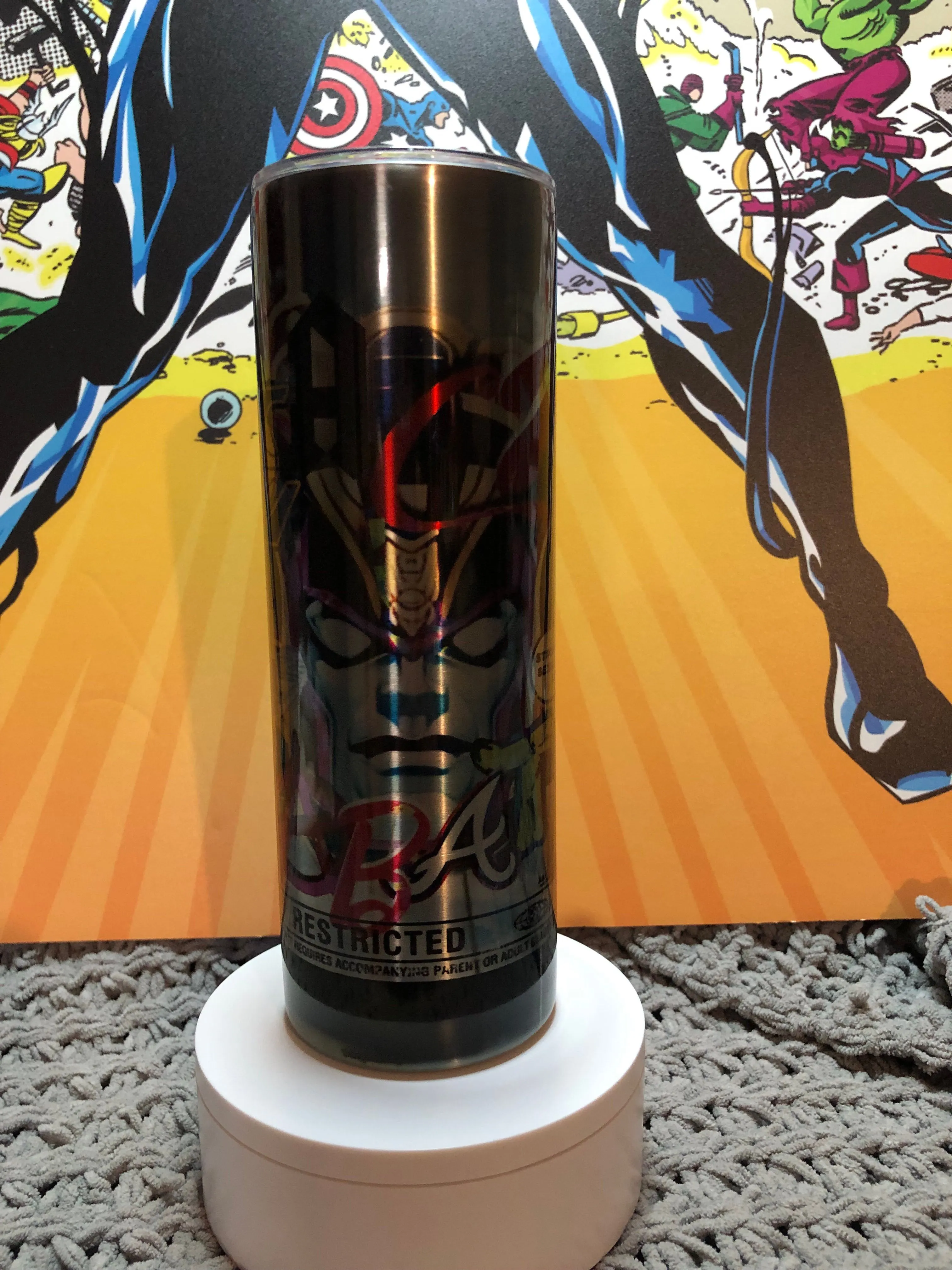 Product image for 20oz Stainless Steel Black Slabbath  Tumbler
