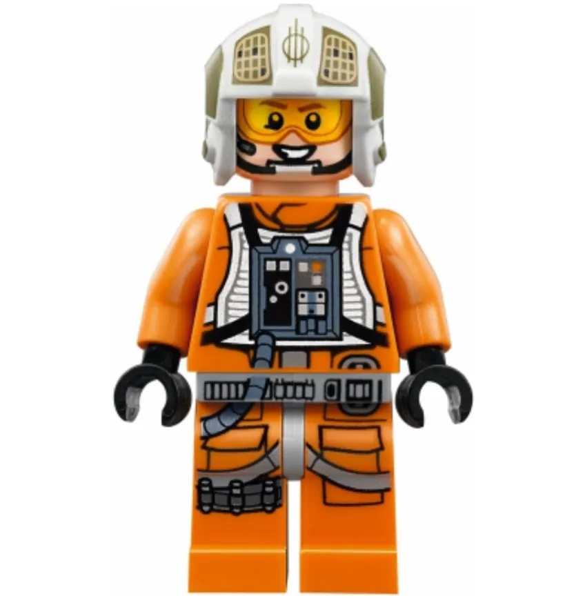 Product image for Rebel Pilot Y-wing (Jon 'Dutch' Vander, Gold Leader) - Printed Legs, Headset