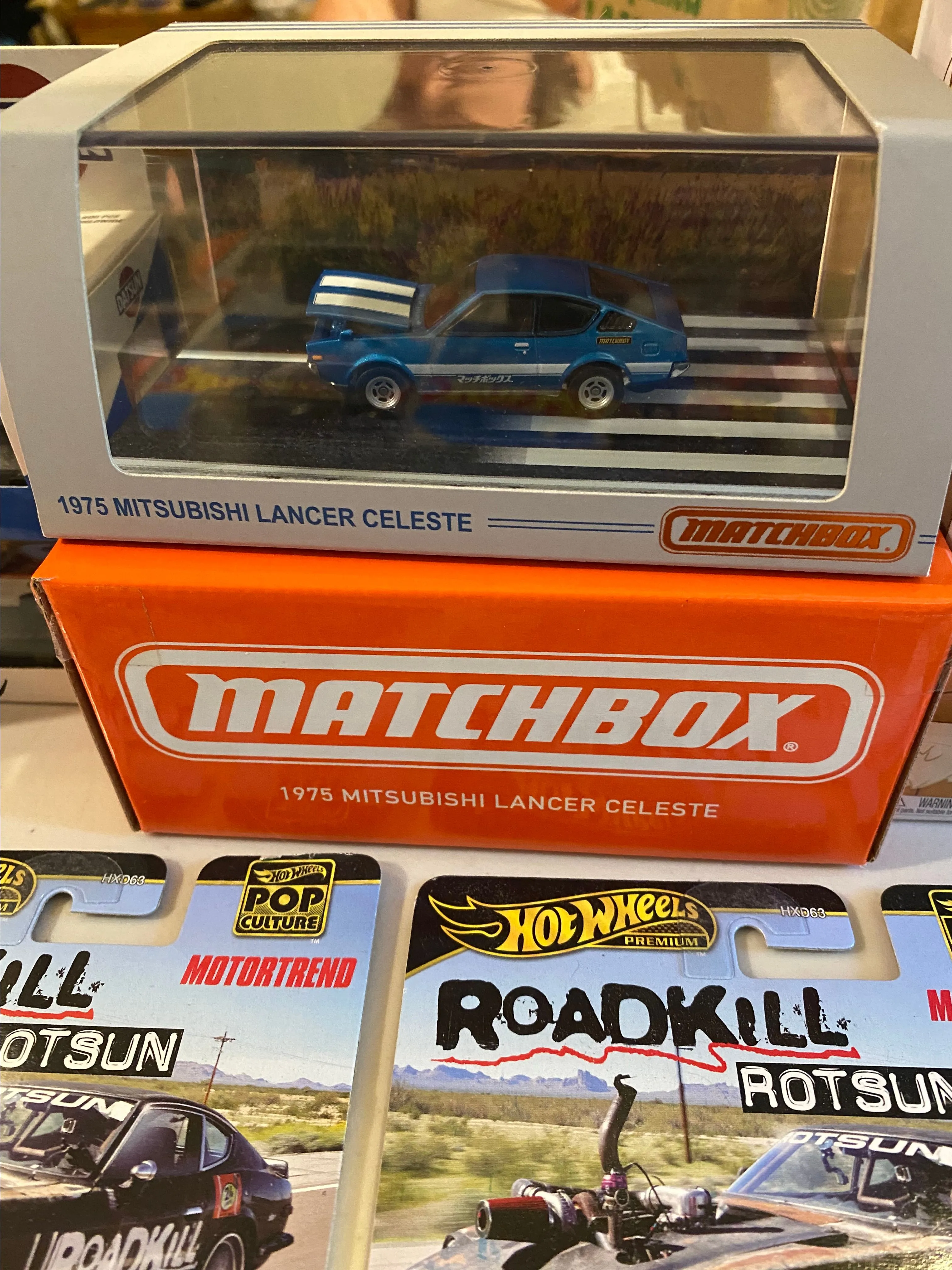 Product image for Matchbox 1975 Mitsubishi Lancer Celeste