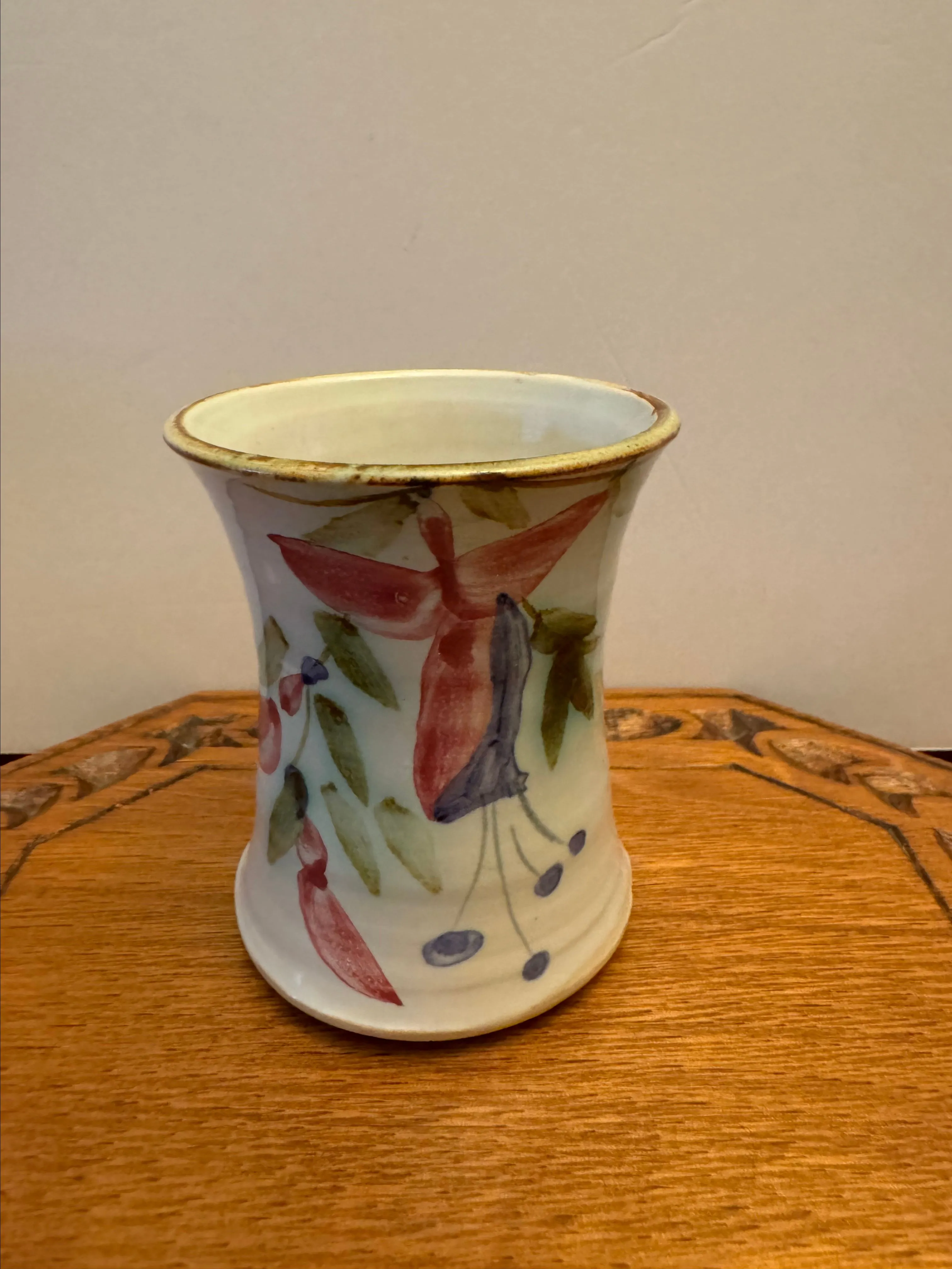 Product image for Signed pottery vase