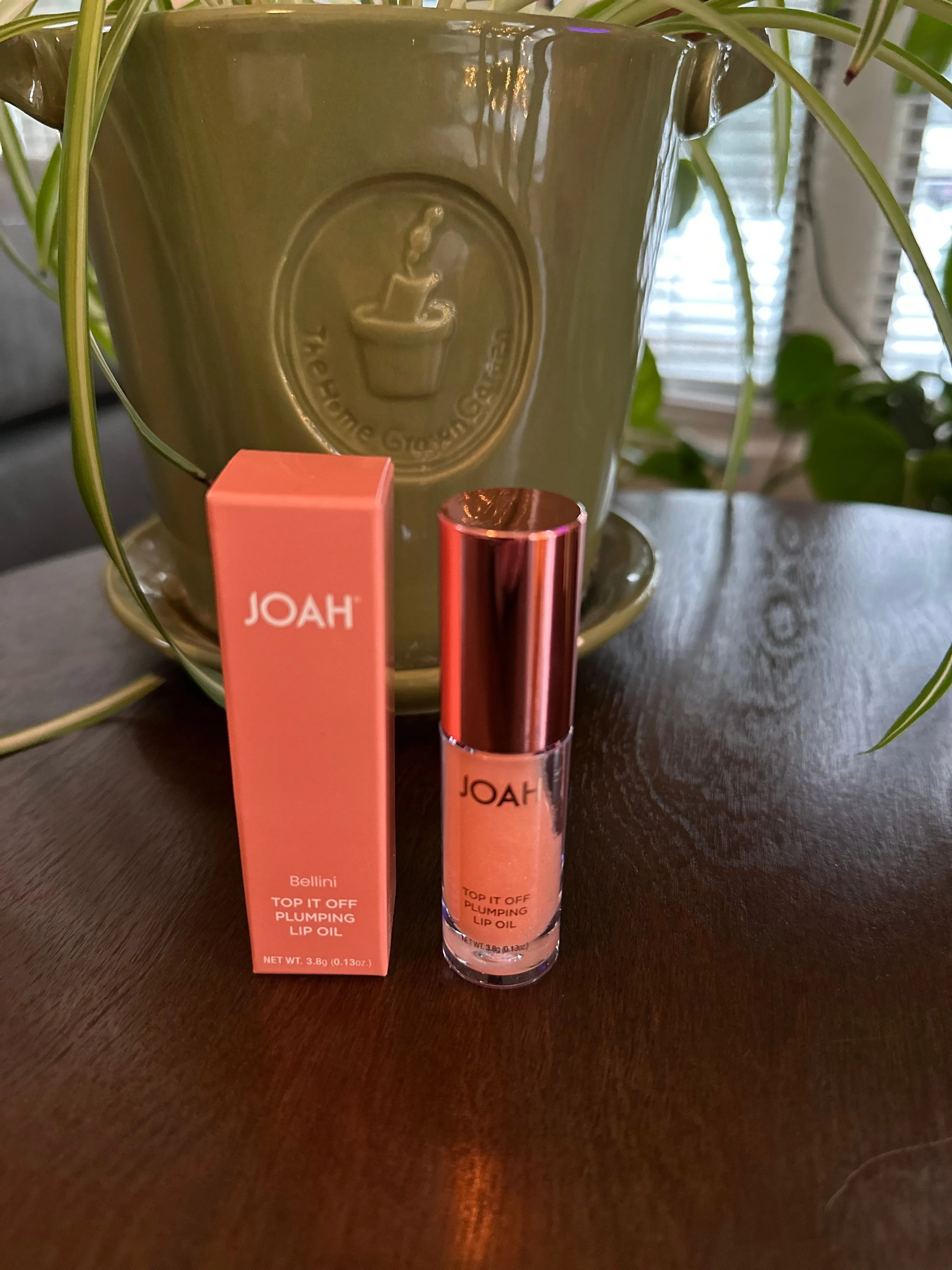 Product image for Joah  Top it off Plumping lip oil (Bellini)
