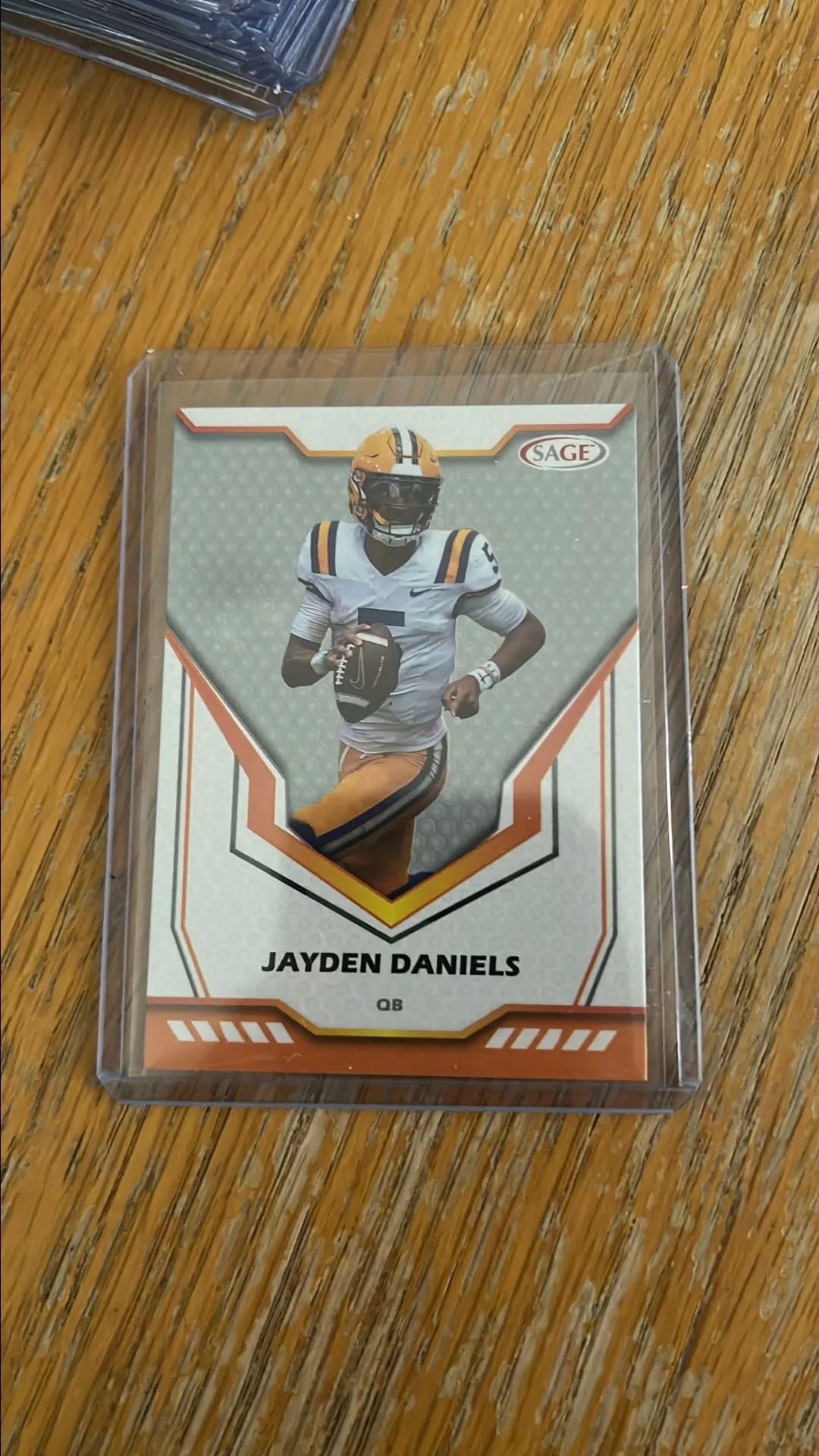 Product image for Jayden Daniels 2025 Sage Base Silver