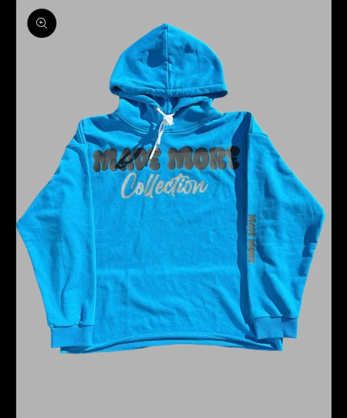 Product image for Made More hoodie BLUE size large