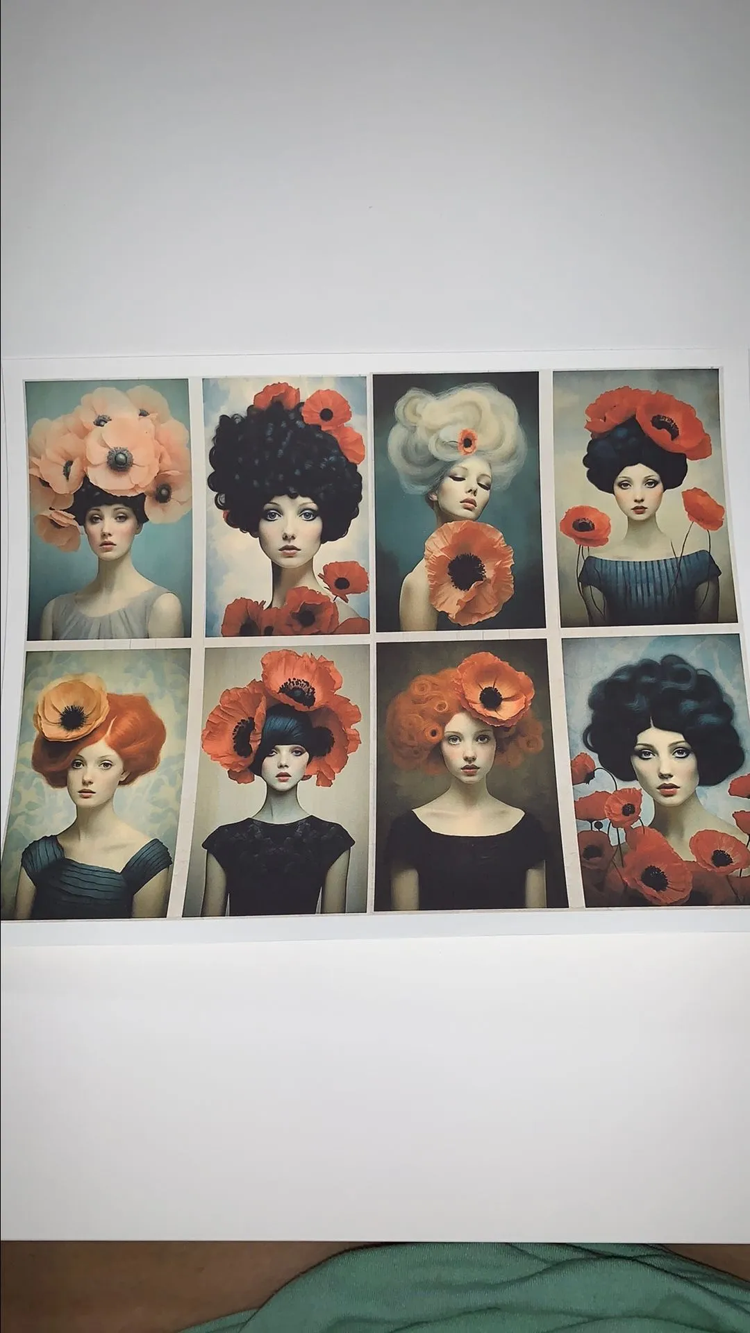 Product image for Flower Ladies Printable