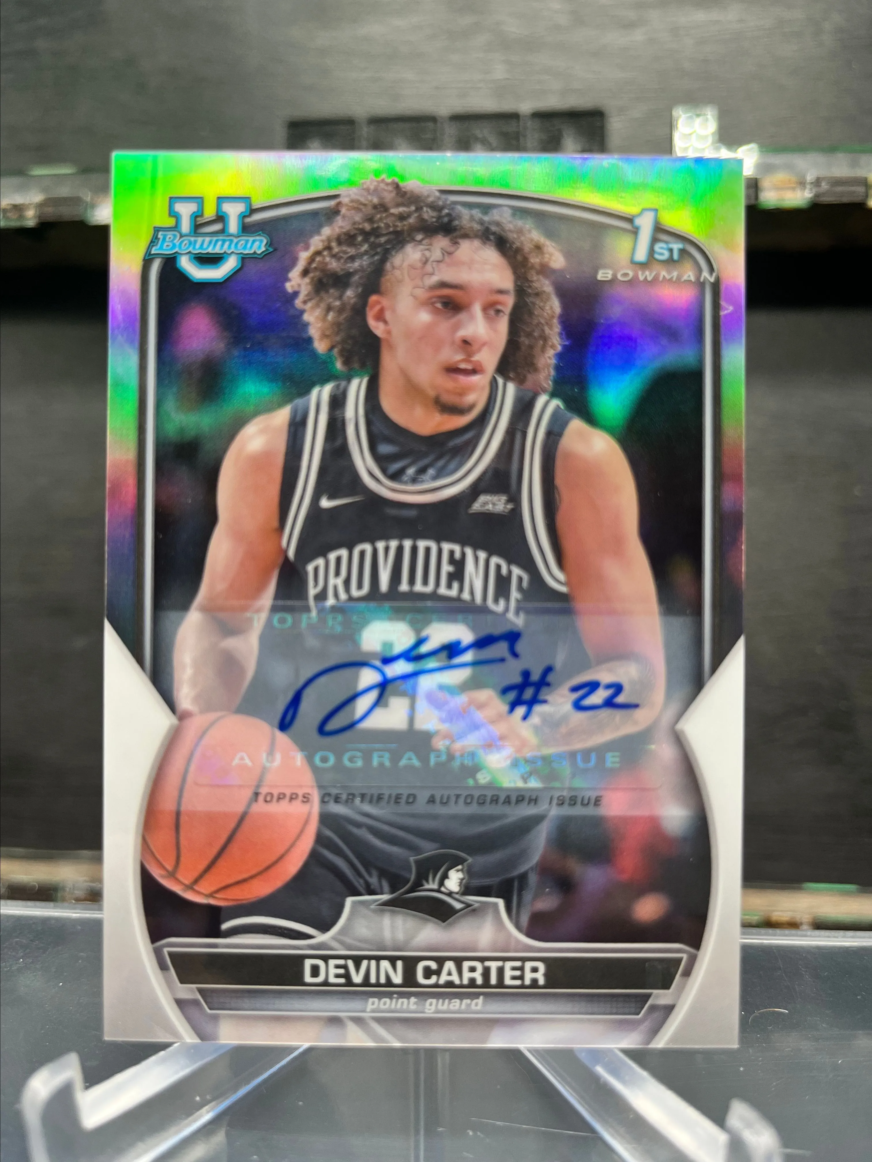 Product image for Devin Carter 1st Bowman Autograph /499