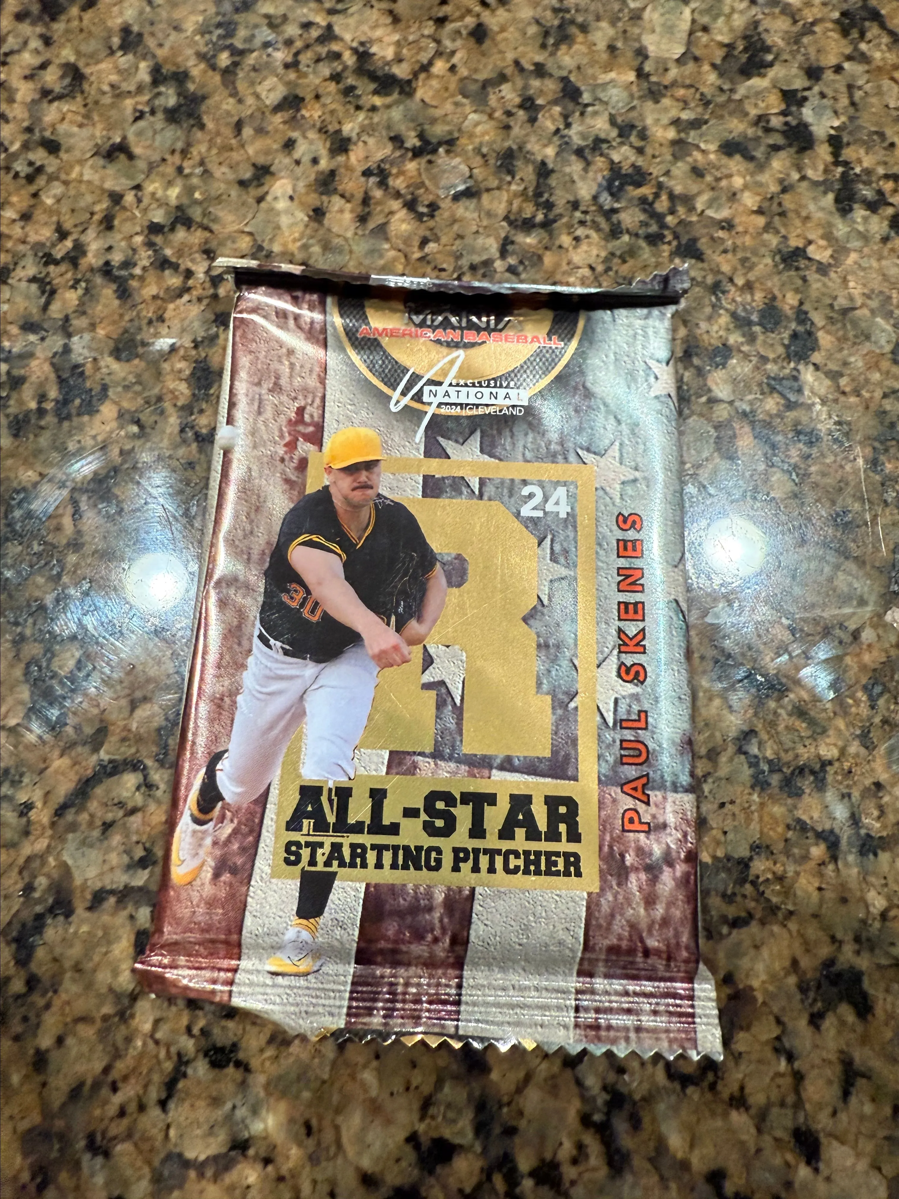 Product image for 2024 AUTO MANIA AMERICAN BASEBALL ALL STAR PITCHER PAUL SKENES