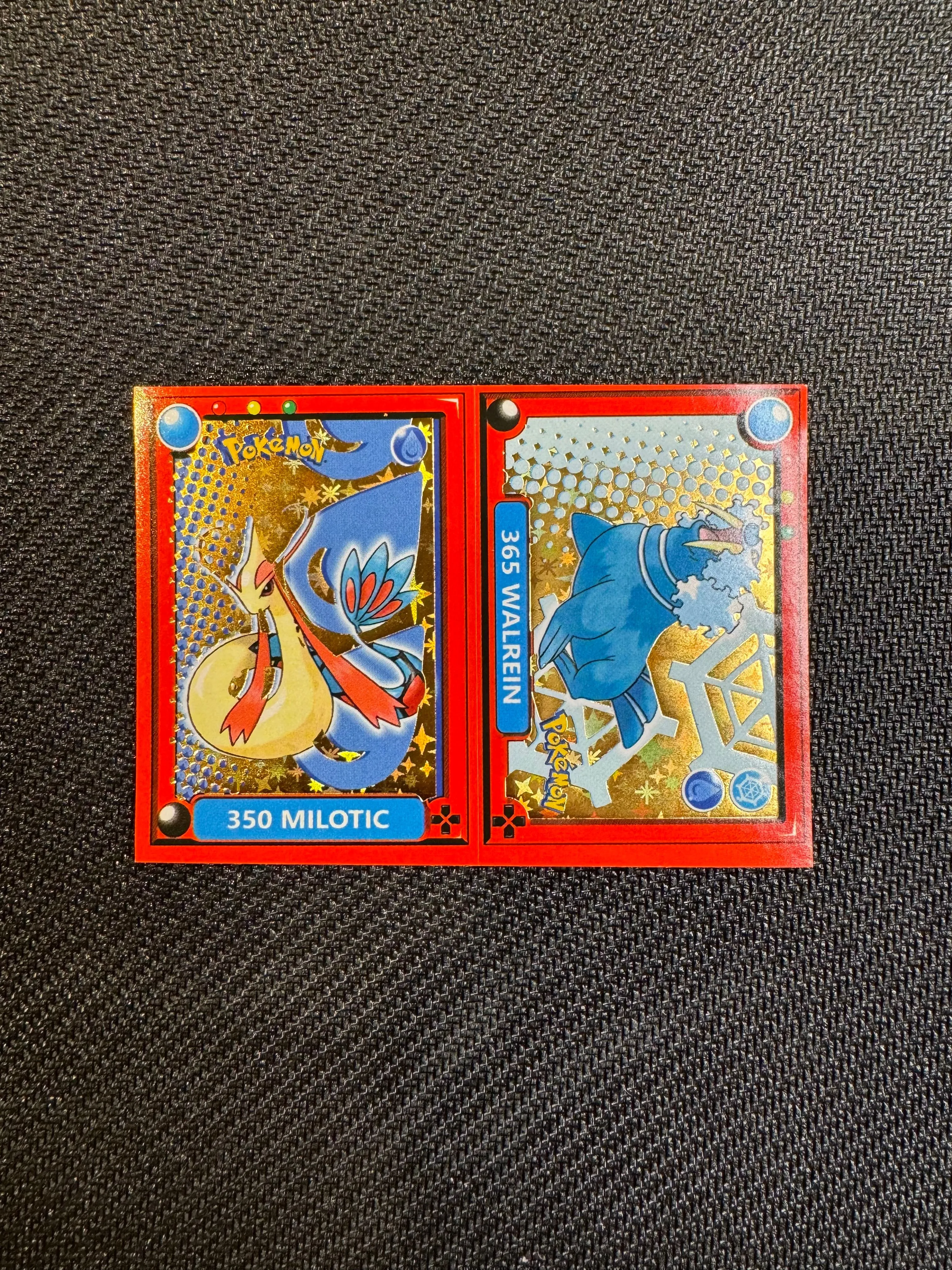 Product image for T - Pokédex Gold Foil Milotic & Walrein