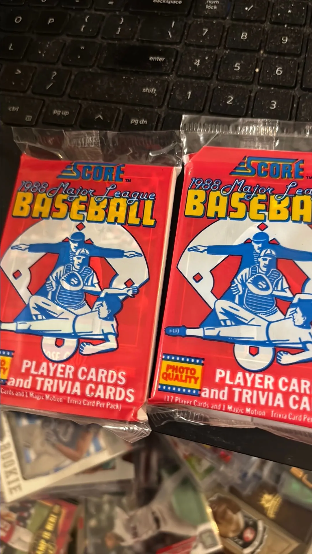 Product image for 1988 Score Baseball Pack lot