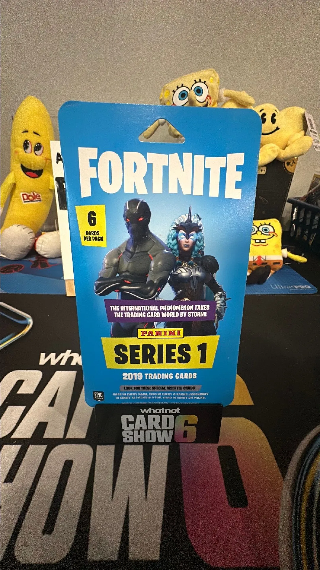 Product image for 2019 Panini Epic Games Series 1 Fortnite Blister Pack 4x4 Cardboard