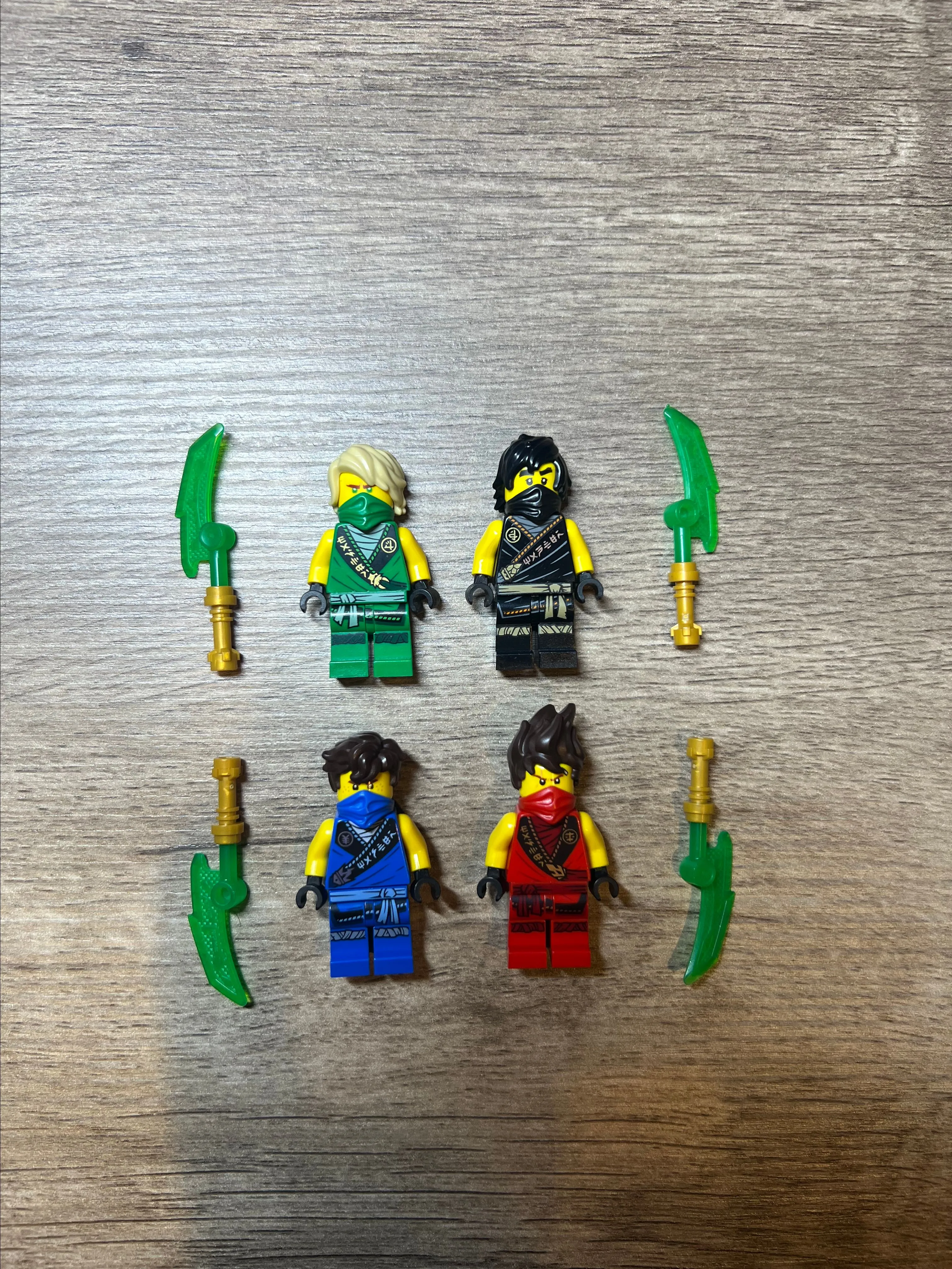 Product image for Lego Ninjago Legacy Tournament of Elements/Rebooted lot of 4