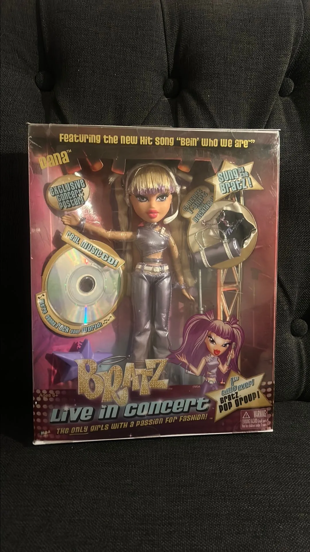 Product image for Bratz LIVE IN CONCERT DANA Doll NIB 2005 MGA Entertainment
