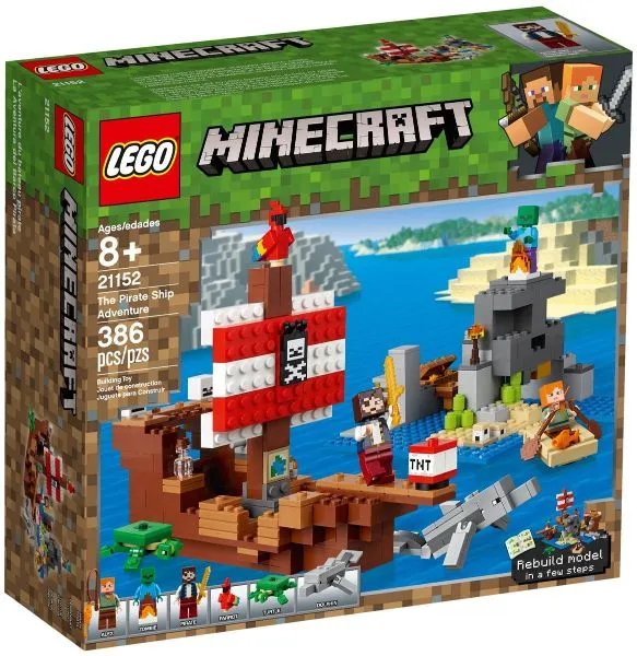 Product image for Minecraft Lego - The Pirate Ship Adventure : 21152