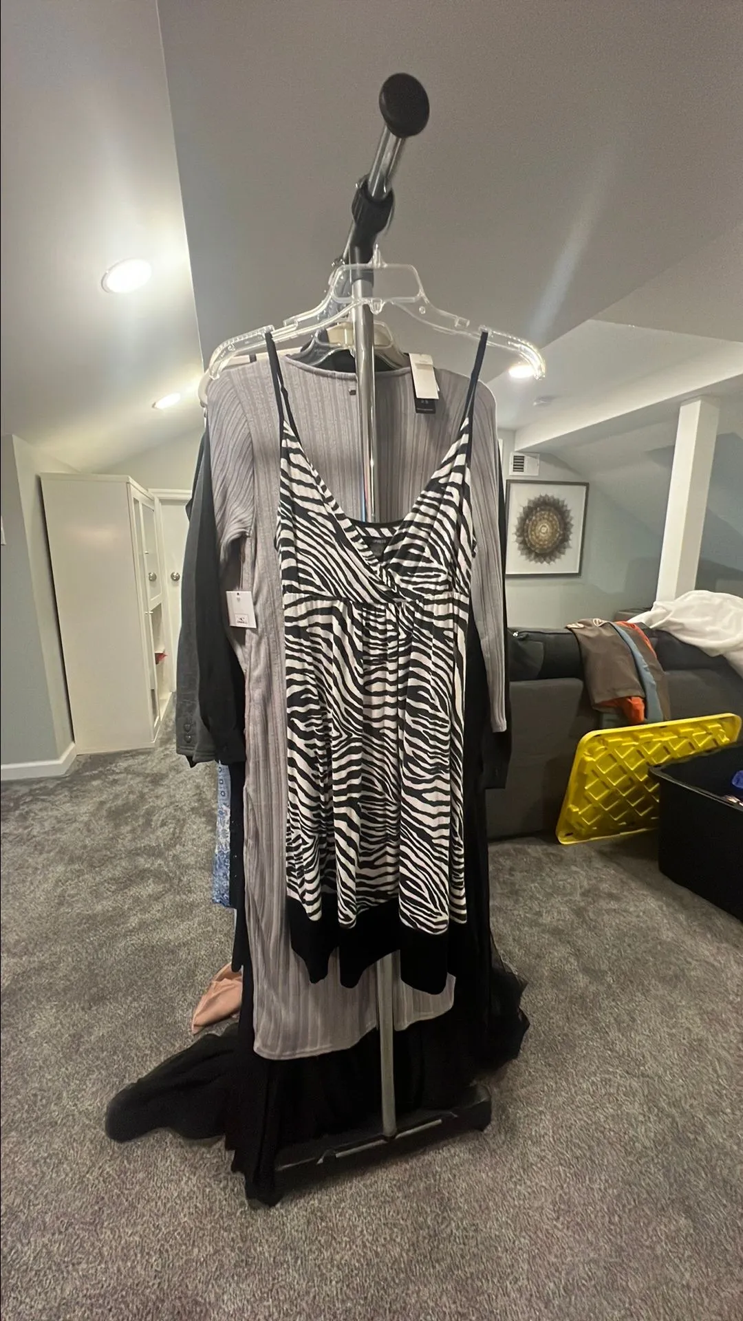 Product image for EXPRESS Zebra print mini dress