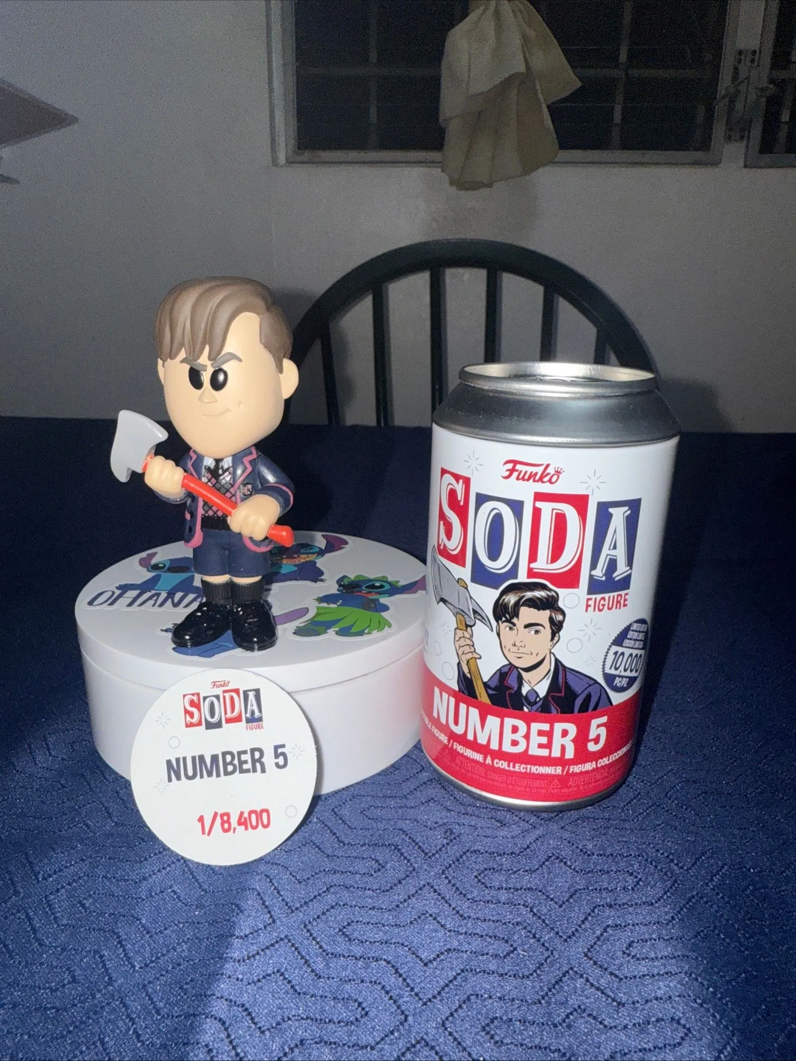 Product image for Funko Pop! Soda: Netflix - Umbrella Academy - Number 5 - Common Vinyl Figure