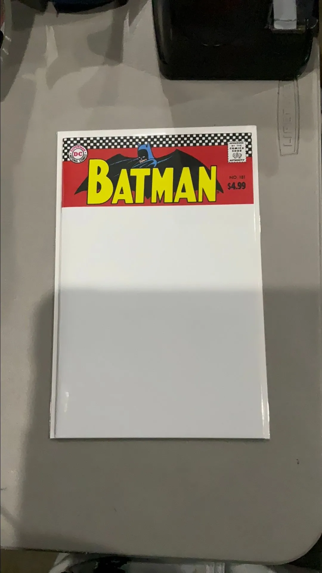 Product image for Batman #181 Facsimile Blank Variant