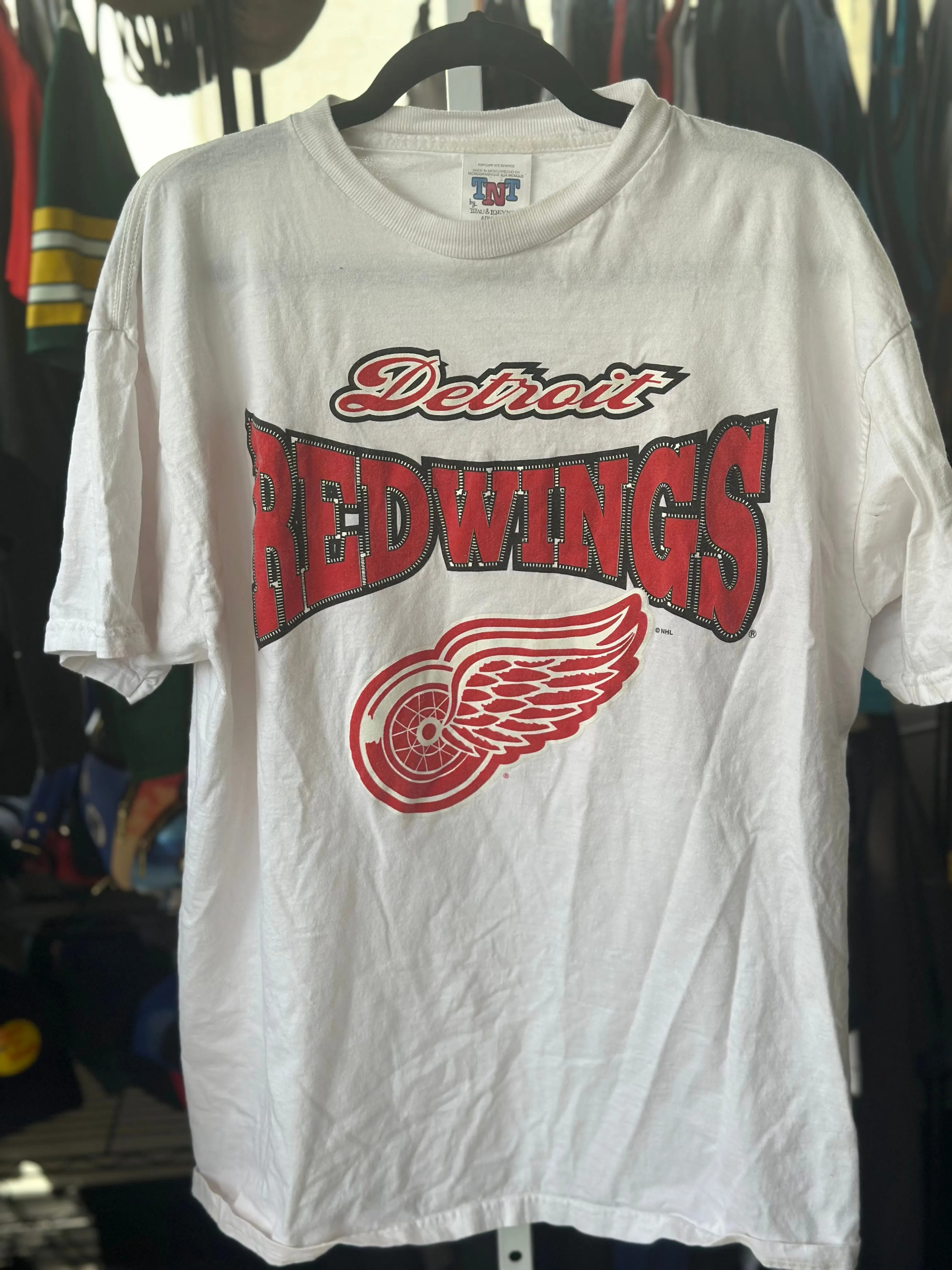 Product image for Detroit Redwings Vintage Shirt XL