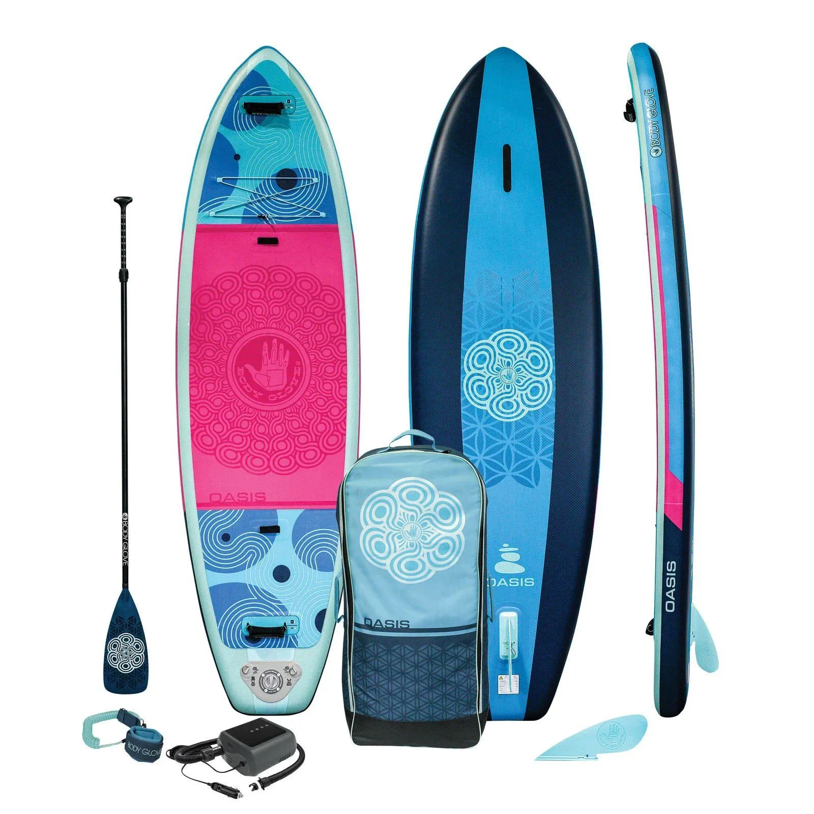 Product image for Body Glove Performer 11' Inflatable Stand Up Paddle Board Package