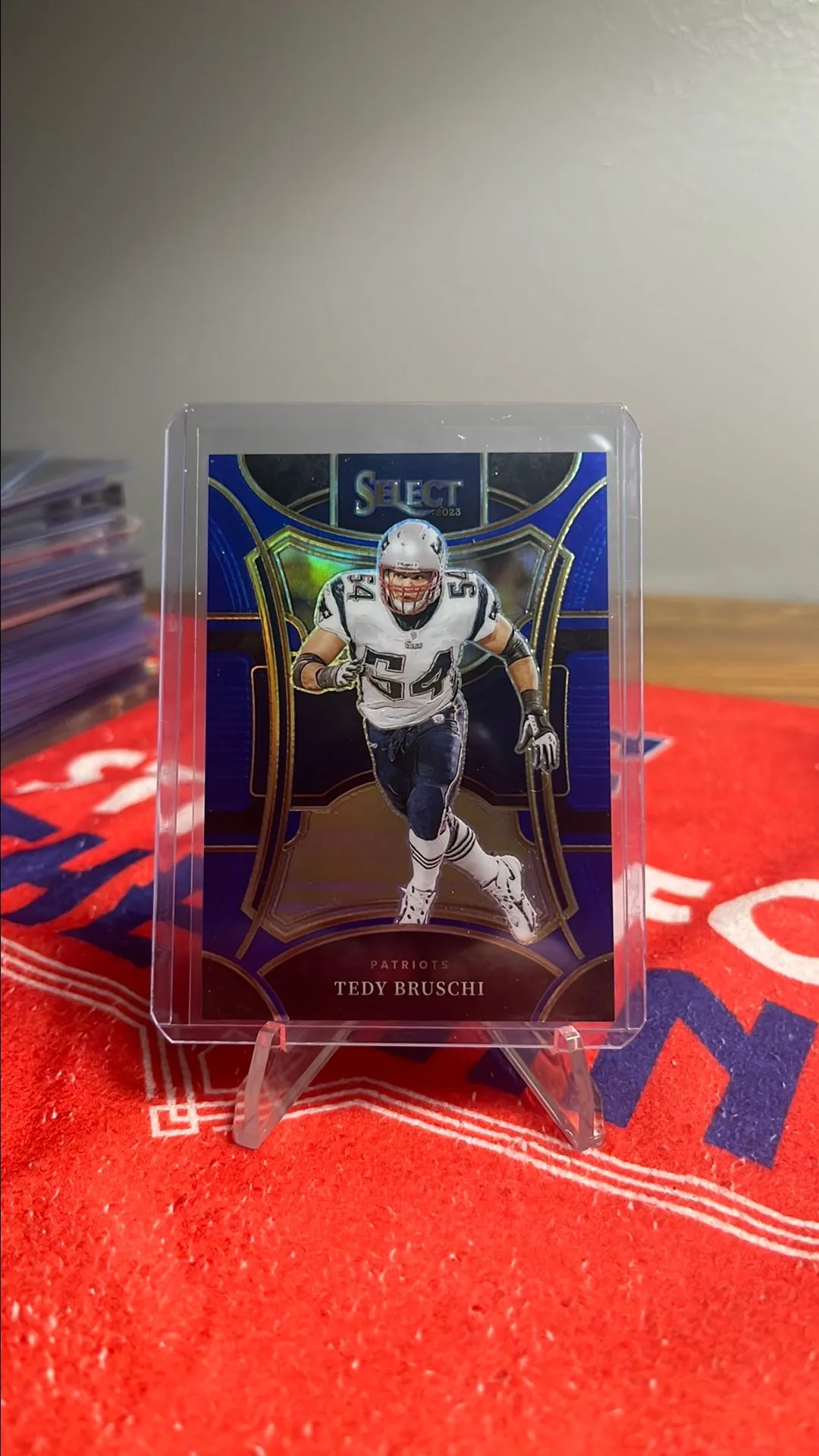 Product image for 2023 Select Teddy Bruschi Blue Prizm #30/99